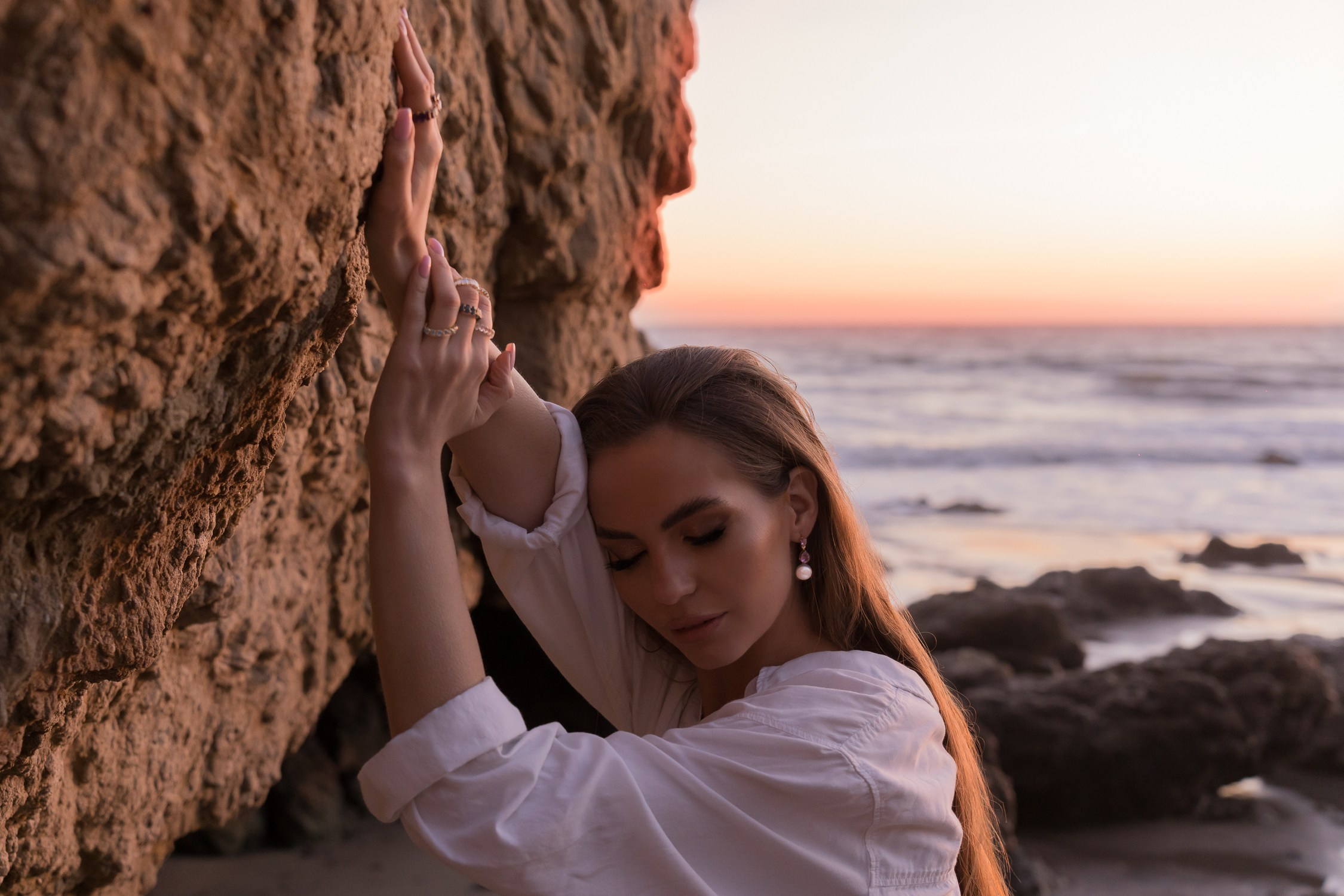 Jewelry brand photo session. Cinematic Wedding & Elopement Photography in Los Angeles | Inspired by Indie Film & Real Life