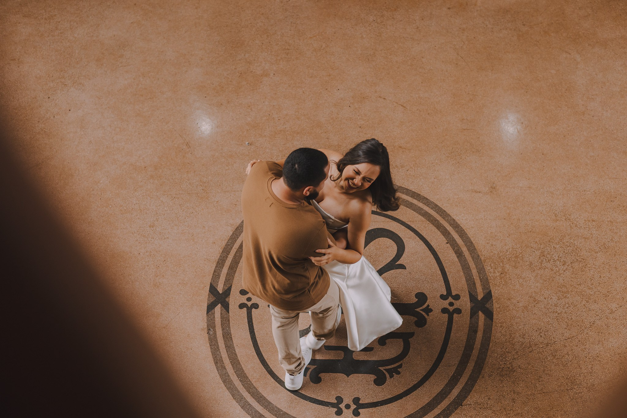 Ensaio Pré-Wedding na Estação Ferroviária em Botucatu 