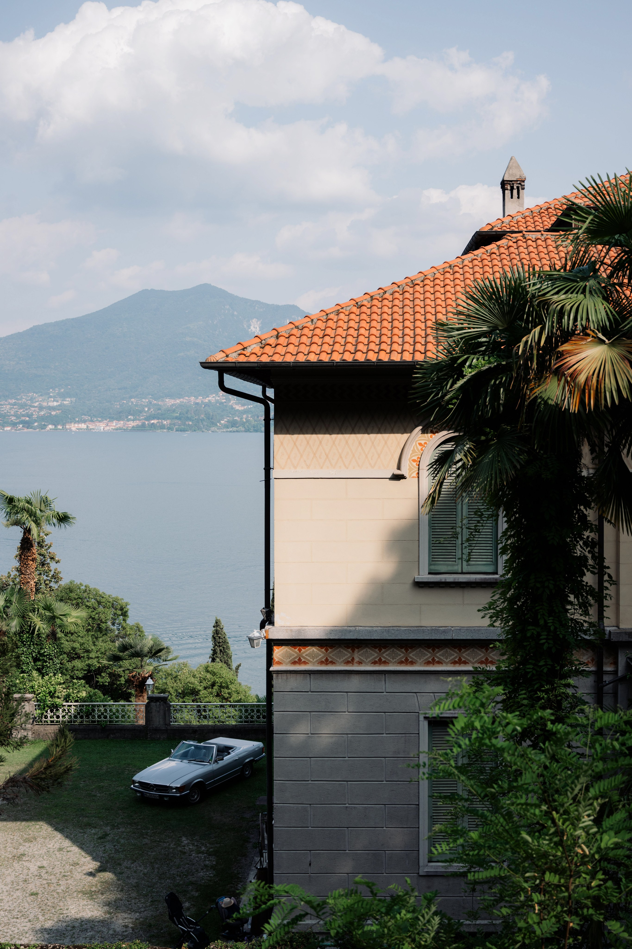 a house with a view of a lake