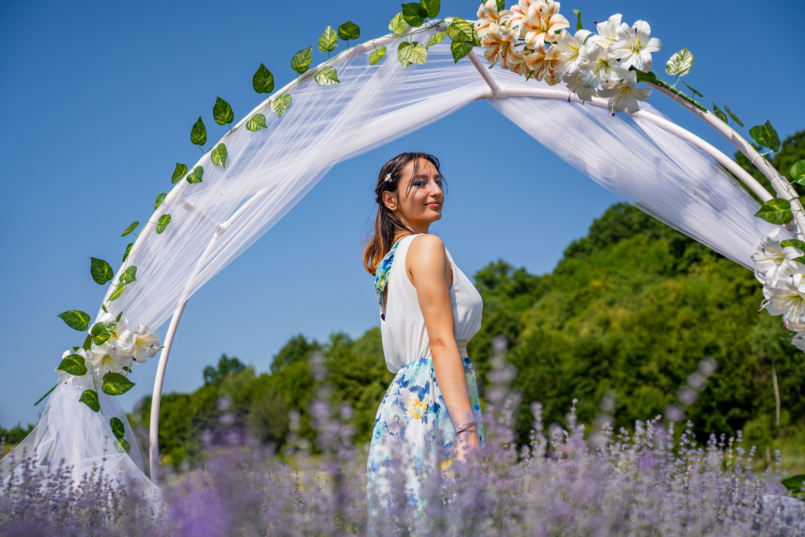 Ședință foto în Lavandă. Mihai Alexandra Events