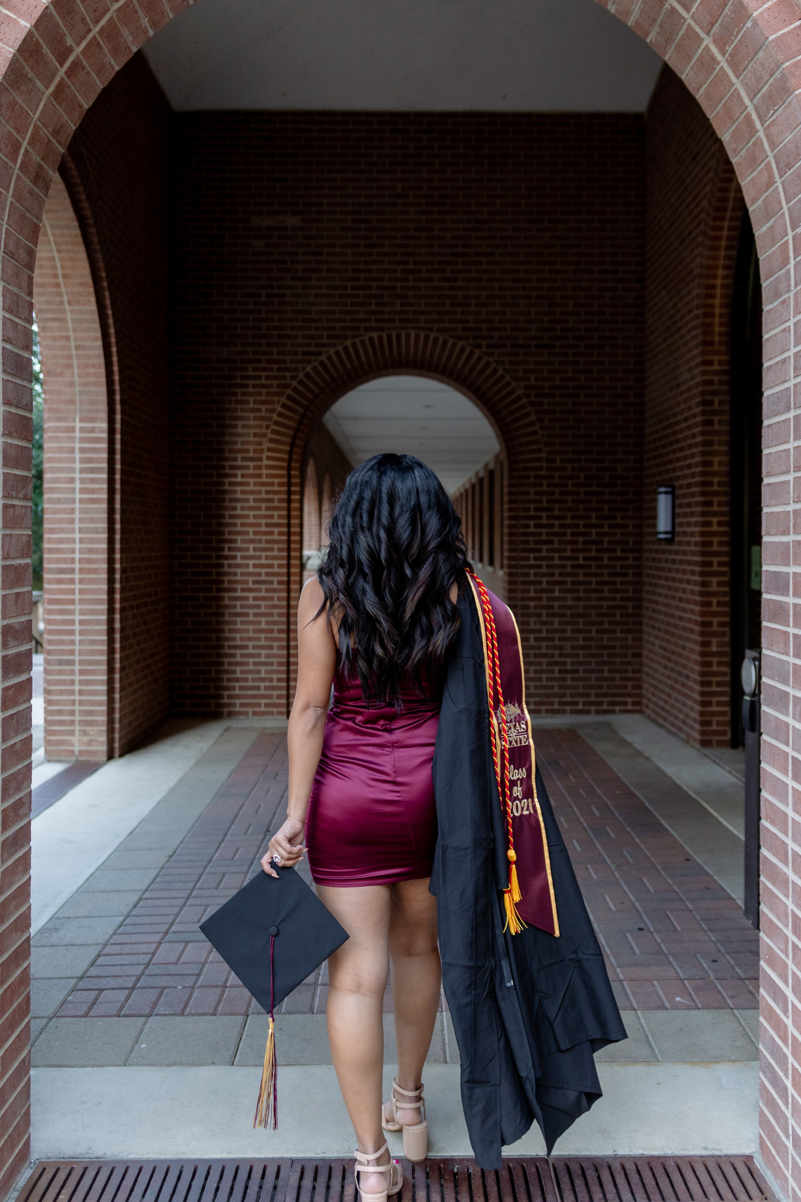 Shayna’s senior photoshoot at Texas State University