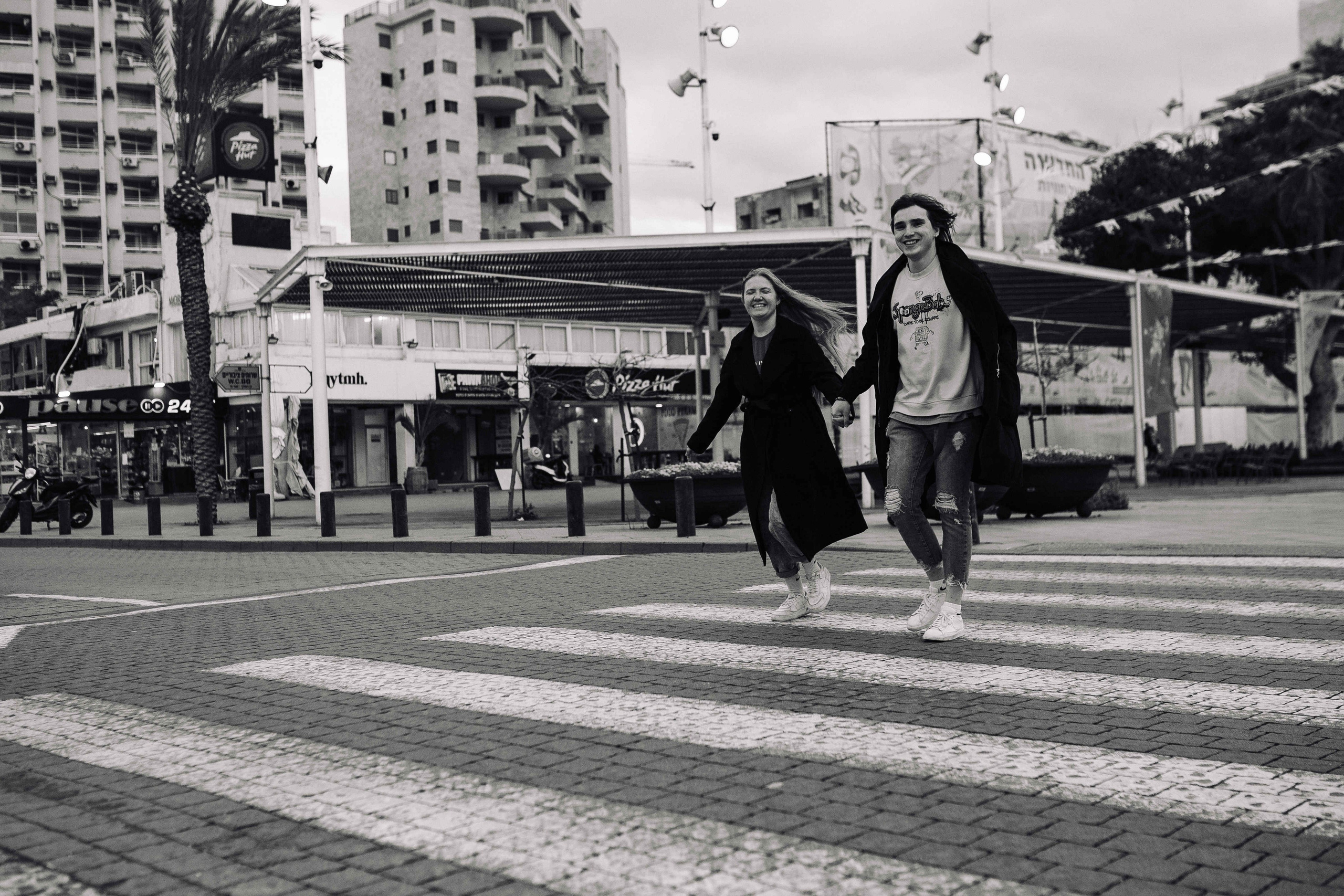 WINTER IN NETANYA. PHOTOGRAPHER IN ISRAEL