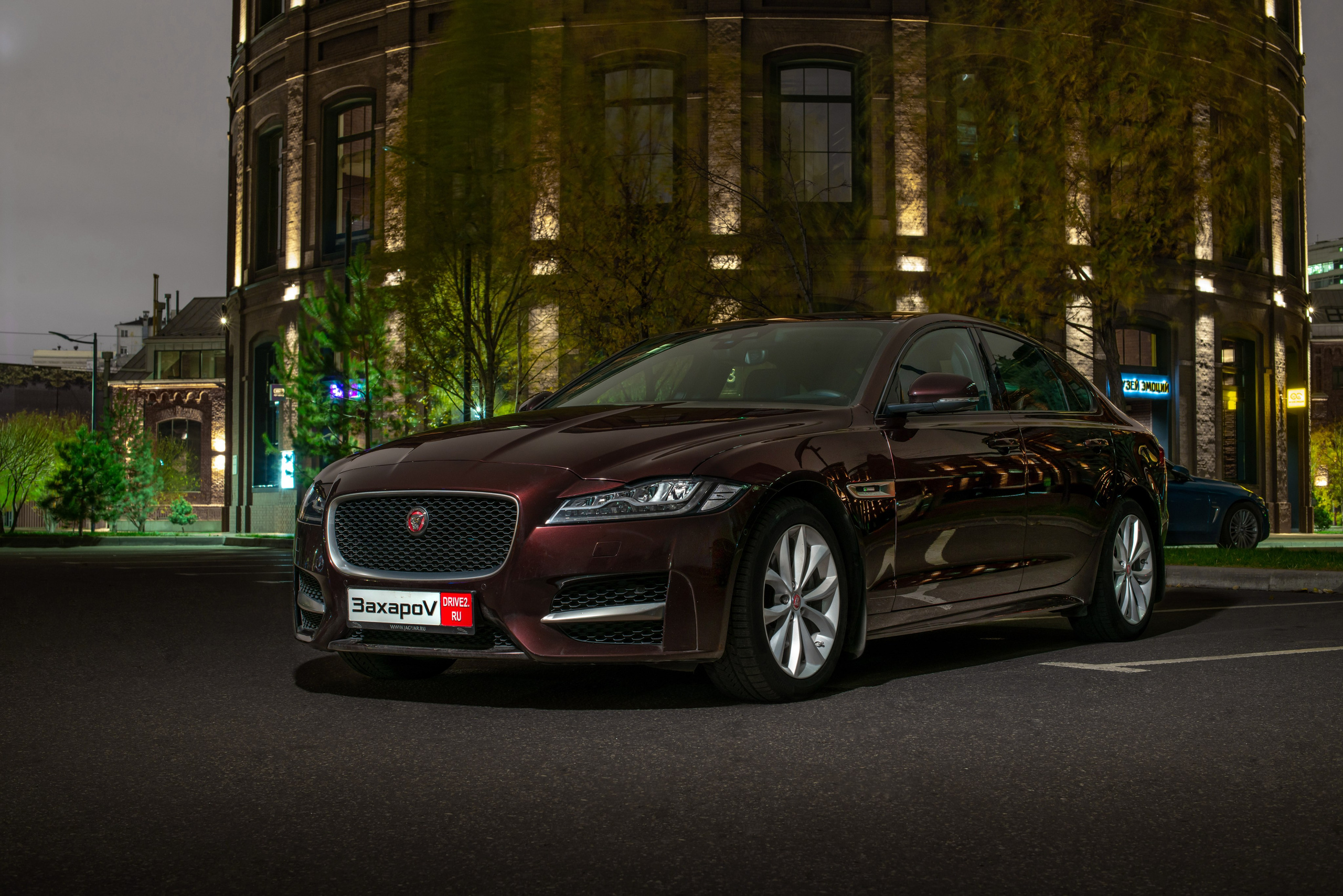 Автомобильная фотосъемка Jaguar XF R-Sport. ФОТОГРАФ МЕКСИКА КИНТАНА-РОО
