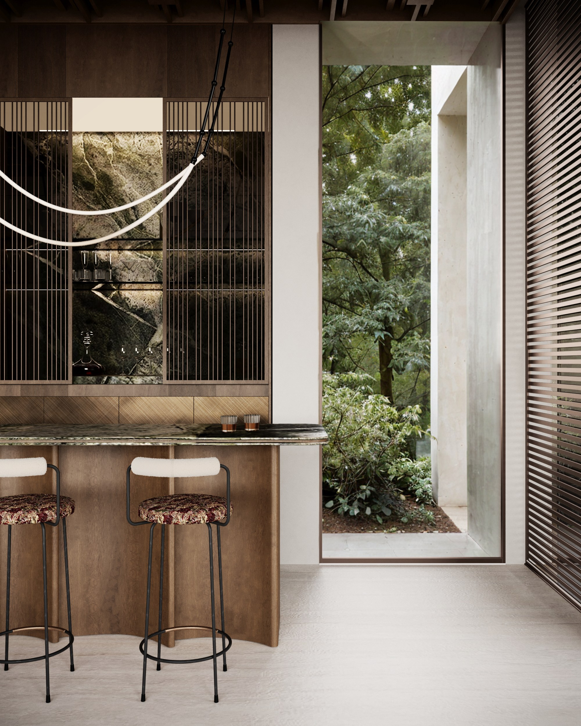 Villa in Dubai. Interior designer / visualizer Lisa Oputina