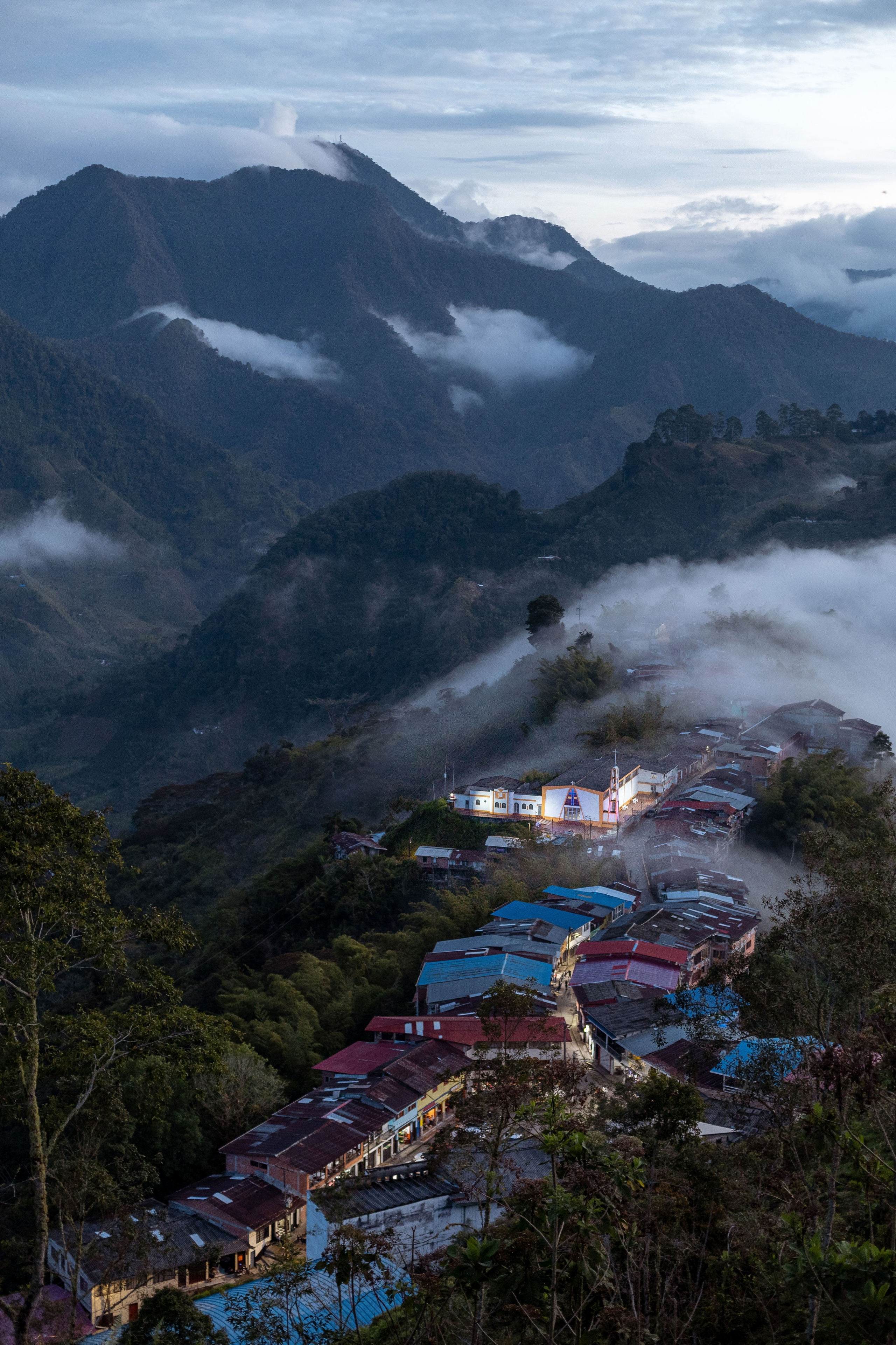 Bolivia Caldas en fotografía de invierno