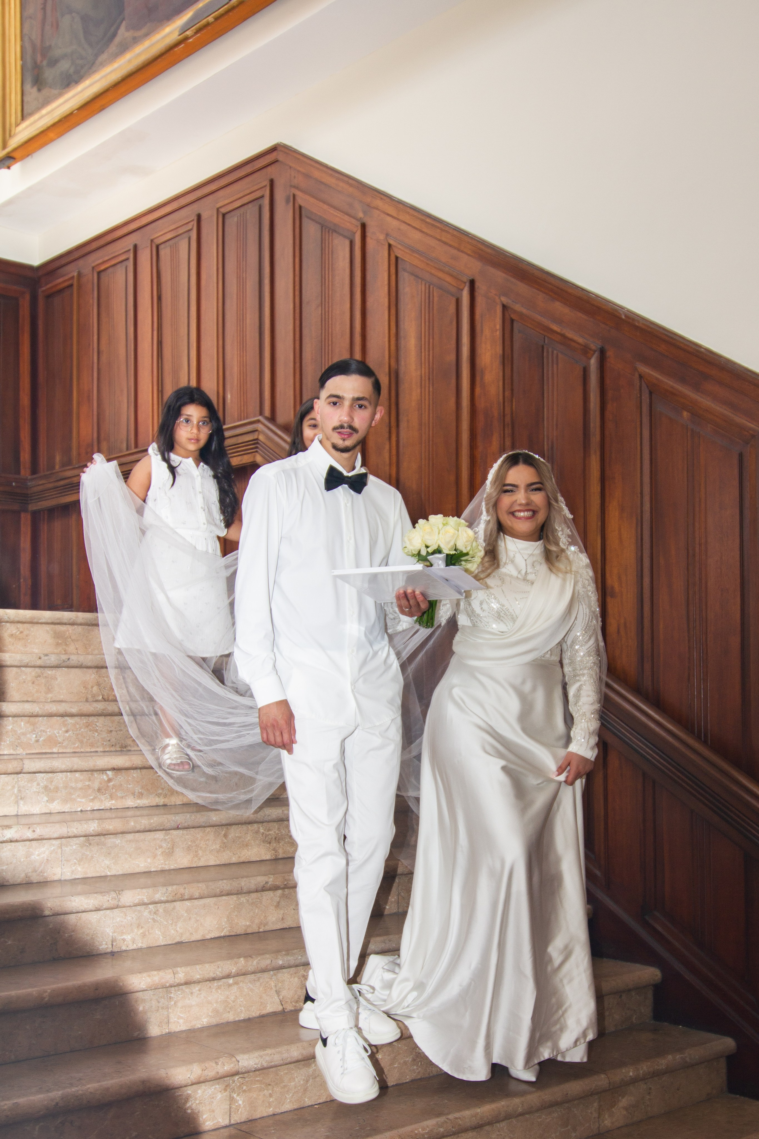 Yassine et Sahra. Studio photo « Partage ton bonheur » – Photographe famille près de Châtellerault, Poitiers et Tours