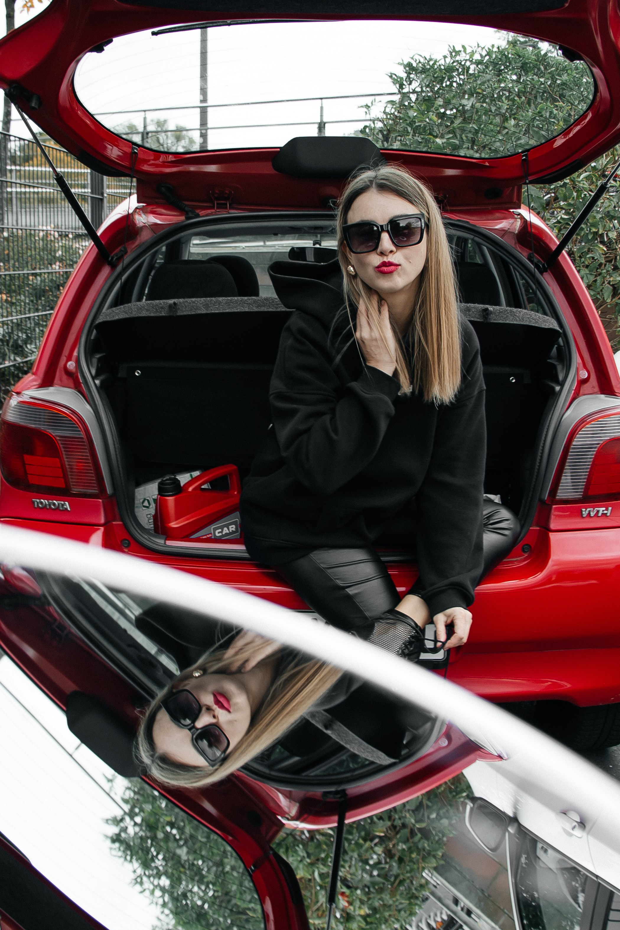 Red girl. PHOTOgrapher Germany MARBURG