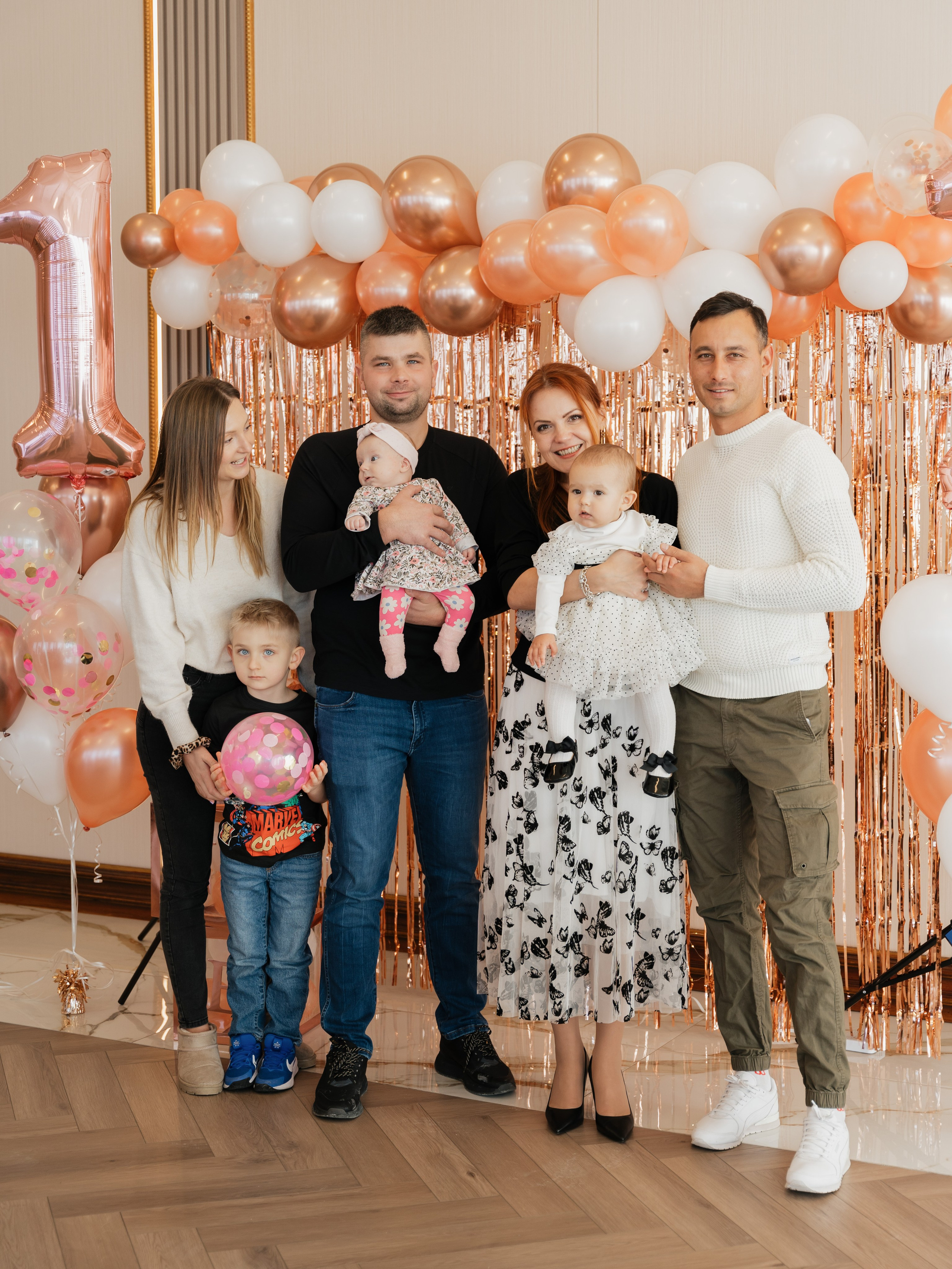 First birthday photoshoot Emily