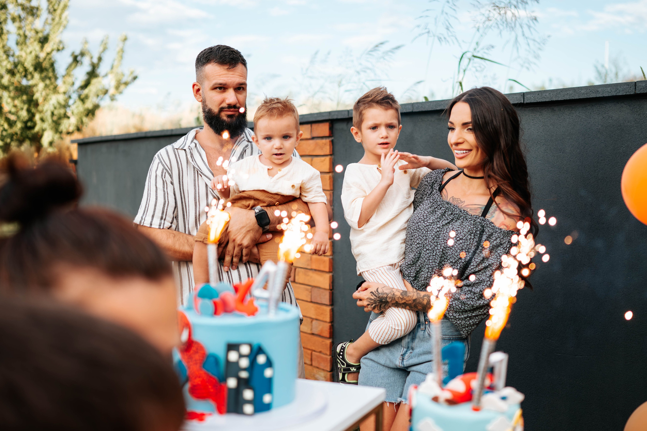Matija & Vuk - rođendan. Dečiji i porodični fotograf