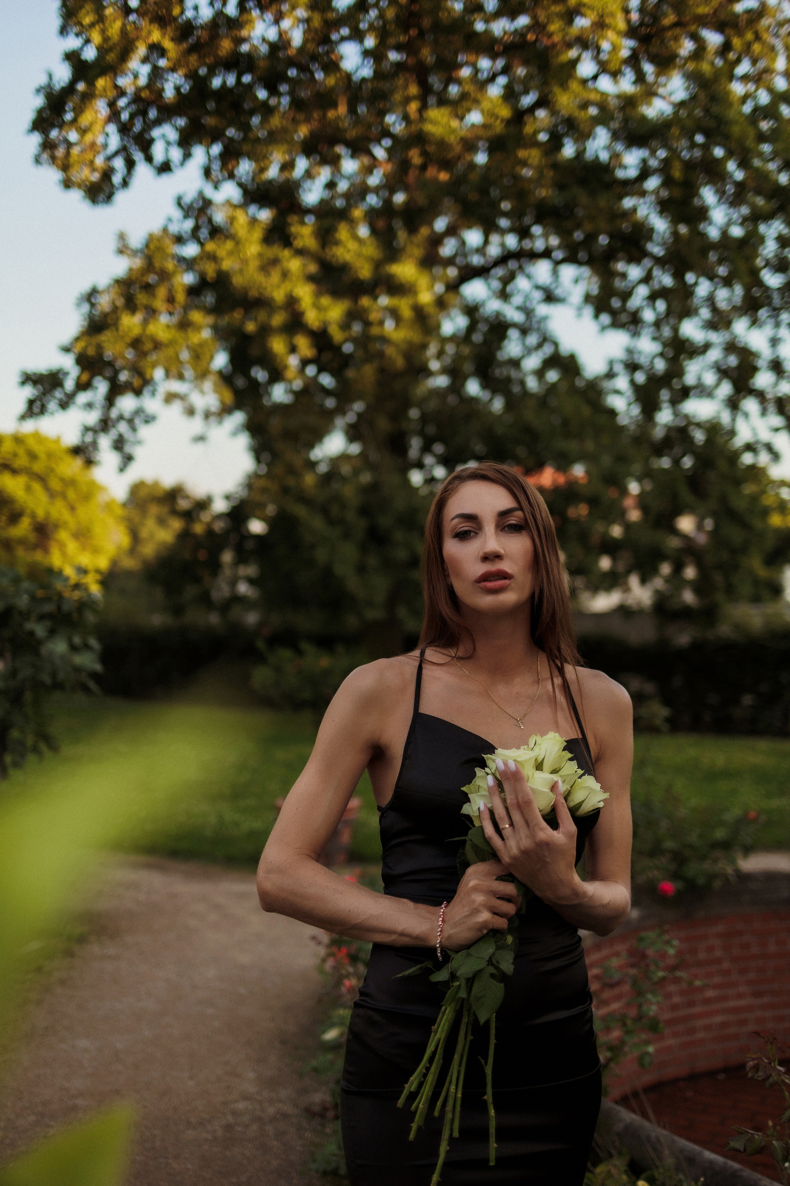 Golden Elegance. Outdoor Portraits at Sunset | Feminine, Graceful & Cinematic. Kristina Kozheltsova- Soulful Portrait&Lifestyle&Love Story Photographer in Leipzig, Germany
