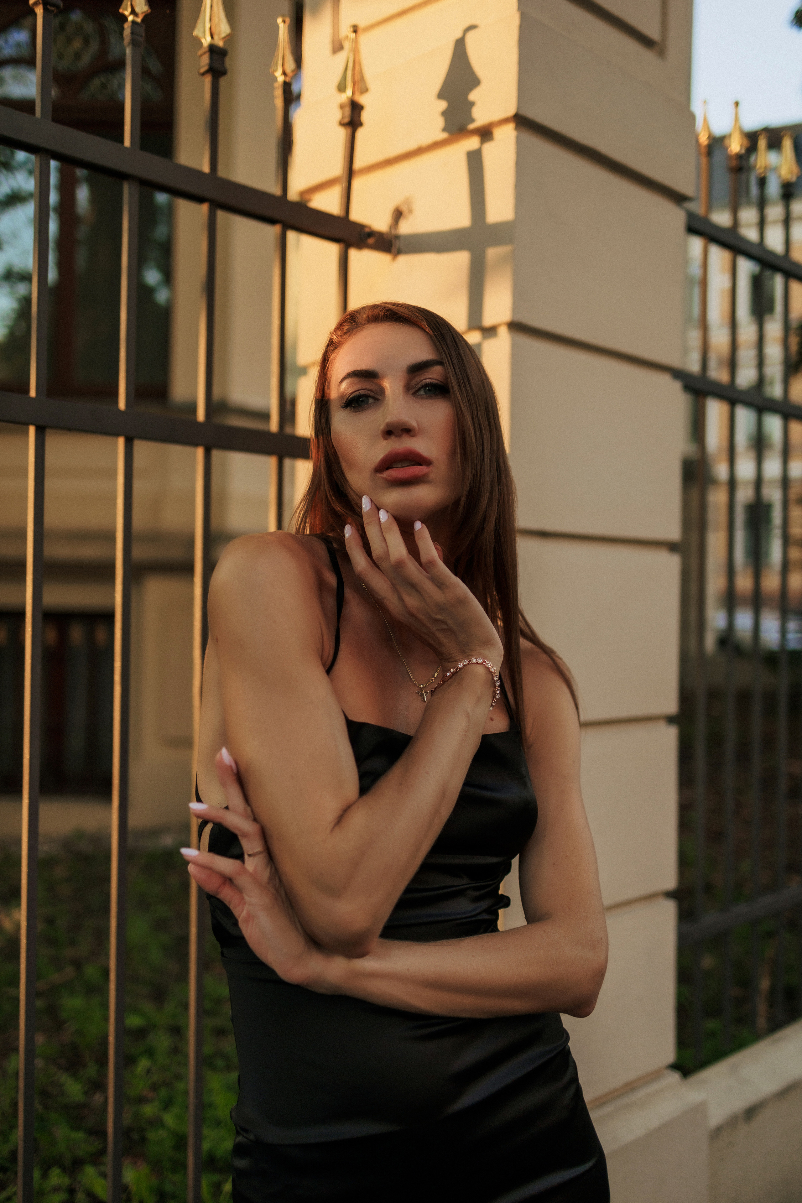 Golden Elegance. Outdoor Portraits at Sunset | Feminine, Graceful & Cinematic. Kristina Kozheltsova- Soulful Portrait&Lifestyle&Love Story Photographer in Leipzig, Germany