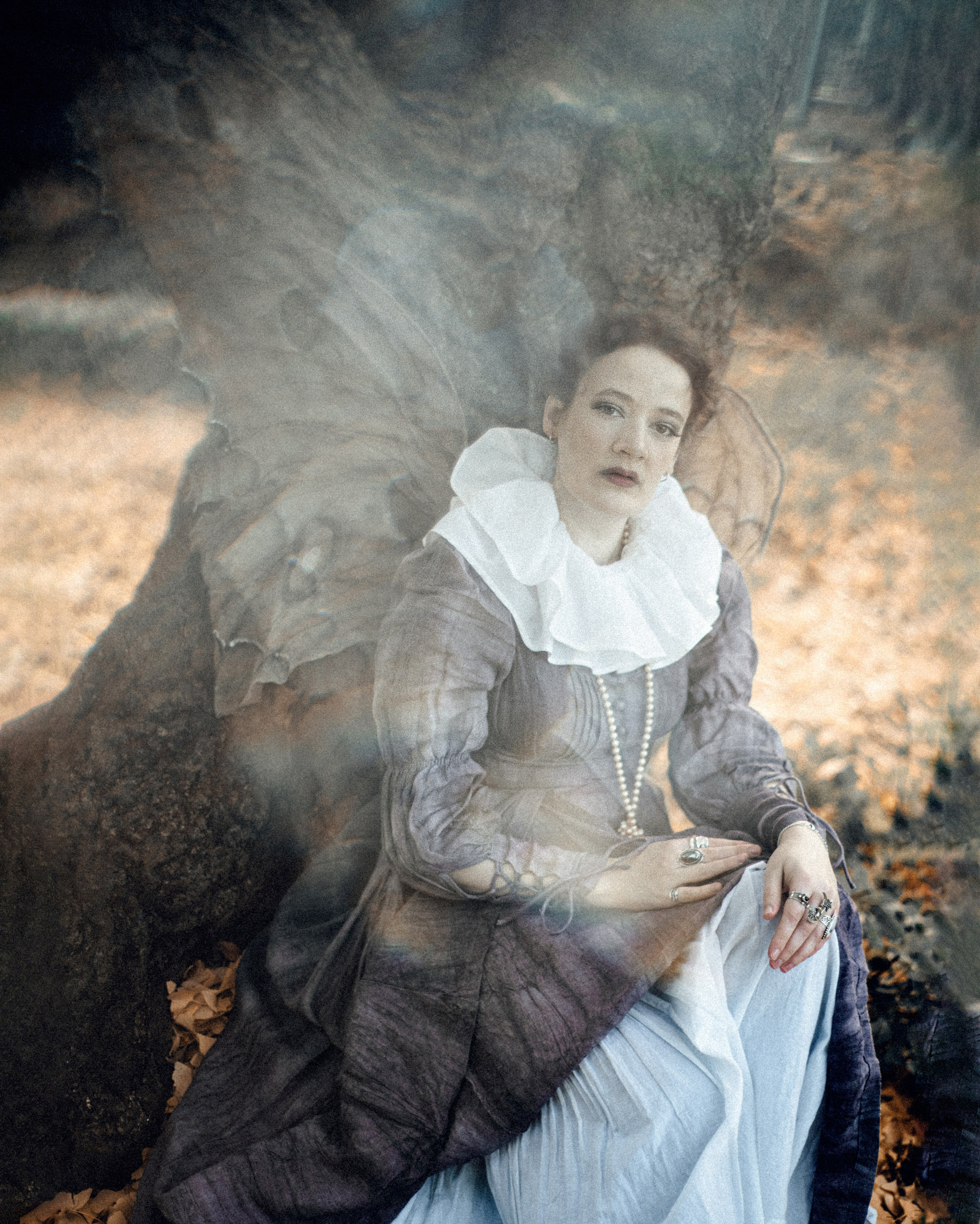 Vintage Moth Costume Photoshoot in London. Moth & Moss Photography