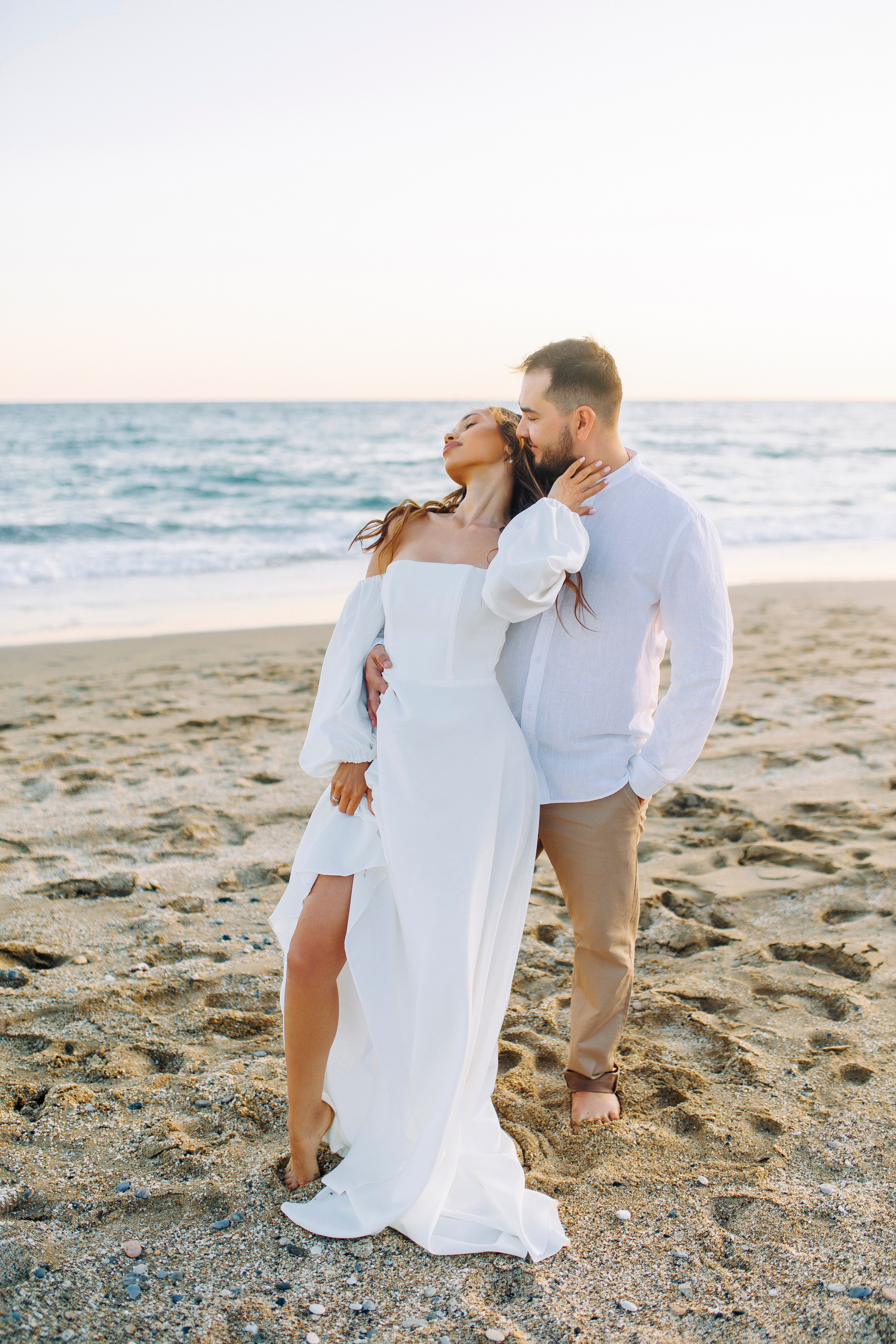 Свадебная фотосессия на закате (Пляж Клеопатры) — Топ-фотограф Алсу Девели. Алсу Девели | Свадебный и семейный фотограф в Турции Алании, Алания, Аланья, Сиде, Белеке, Анталия