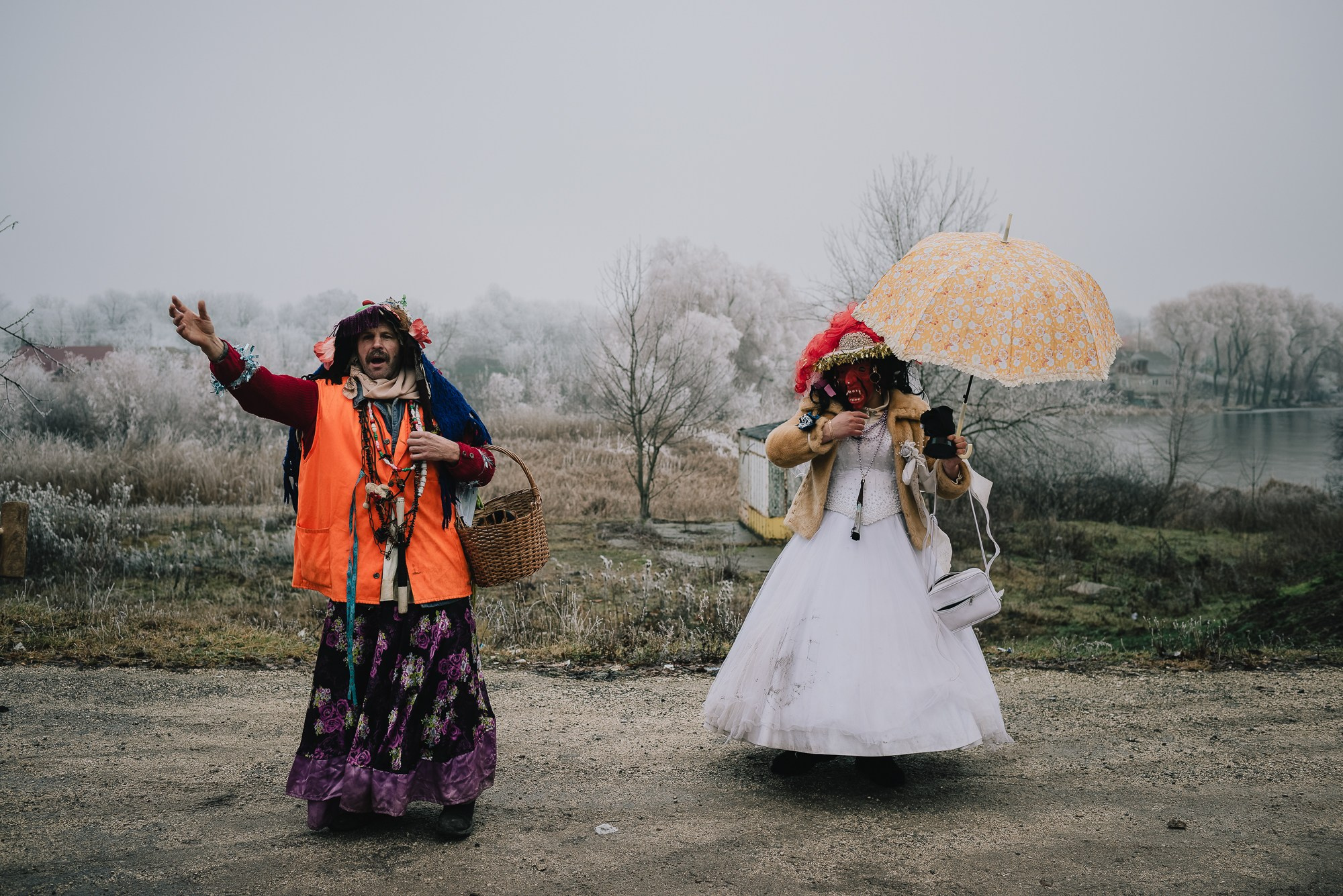 Malanca is a spectacular folk tradition, especially common in the communities of northern Moldova and Bukovina, with deep roots in New Year’s customs. It usually takes place on the night of December 31st to January 1st and marks the transition between years through a blend of folk theater, traditional costumes, music, dance, and humor.Participants – known as malancari – dress up as symbolic characters, often inspired by mythology, history, or rural life: death, the soldier, the bride, the bear, the gypsy, the devil, the old man, and many more. They go from house to house or take part in organized village parades, accompanied by drums, flutes, and distinctive sounds. The message behind it is to chase away evil and attract good fortune, fertility, and abundance in the new year.In some areas, Malanca has evolved into a true display of folk art, with groups preparing costumes, scripts, and music months in advance. It is an authentic way of preserving cultural identity and celebrating community spirit.