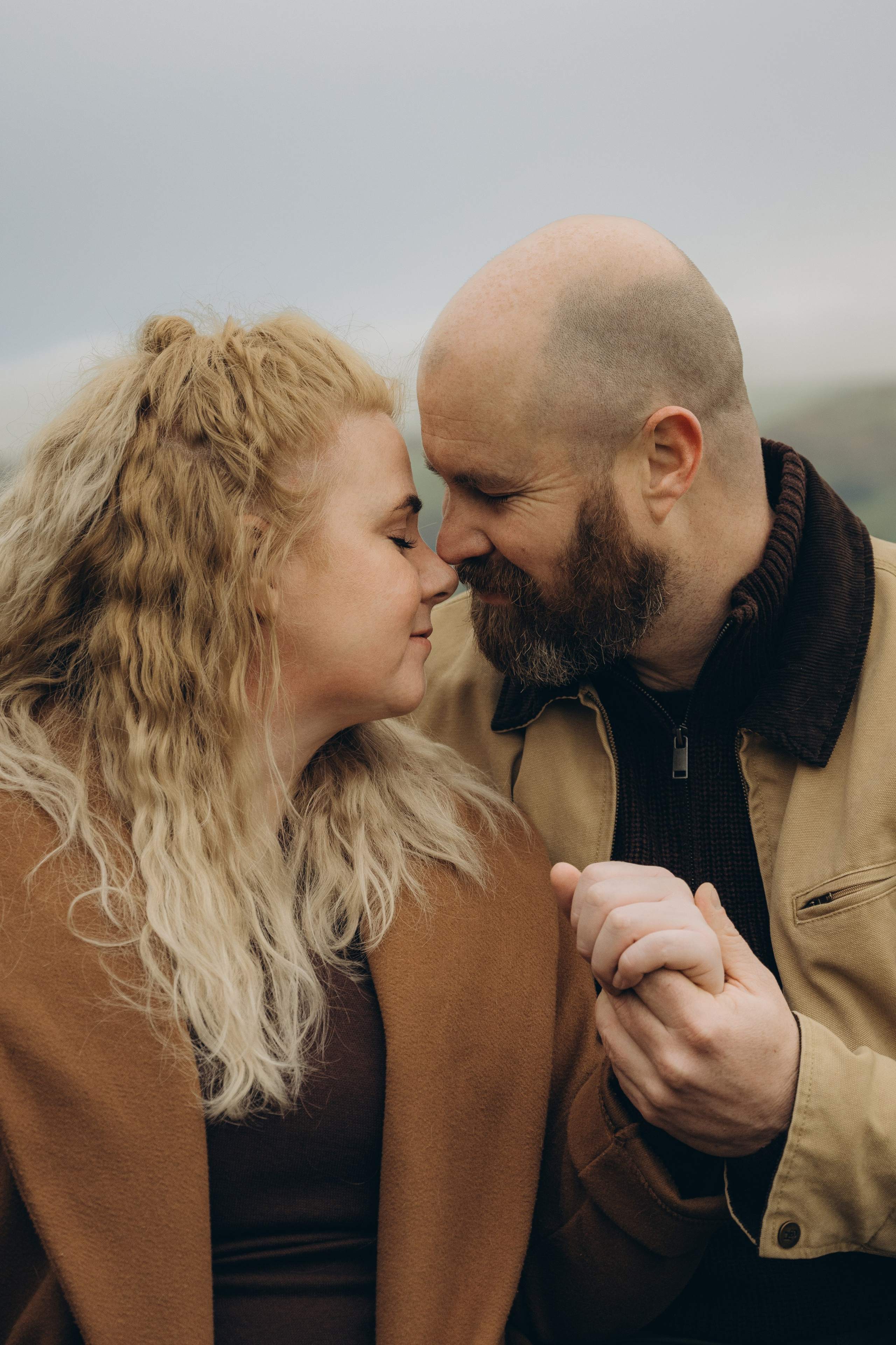 L & C in Peak District. Tania Gandrabur, photographer in West Midlands, England