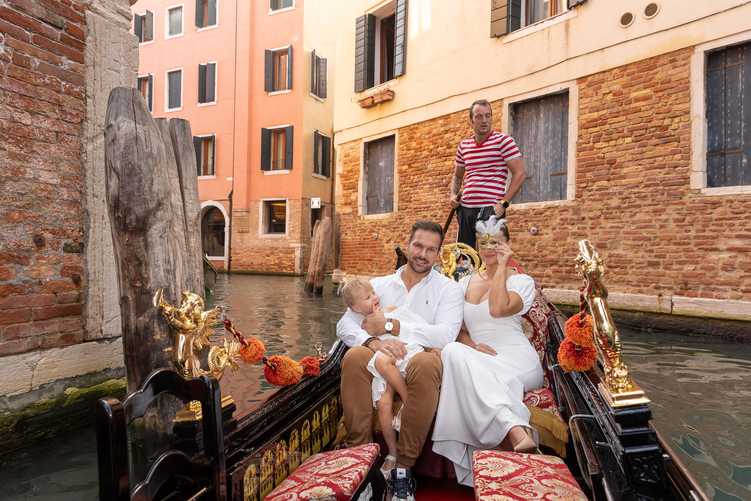 Emi and family at sunset