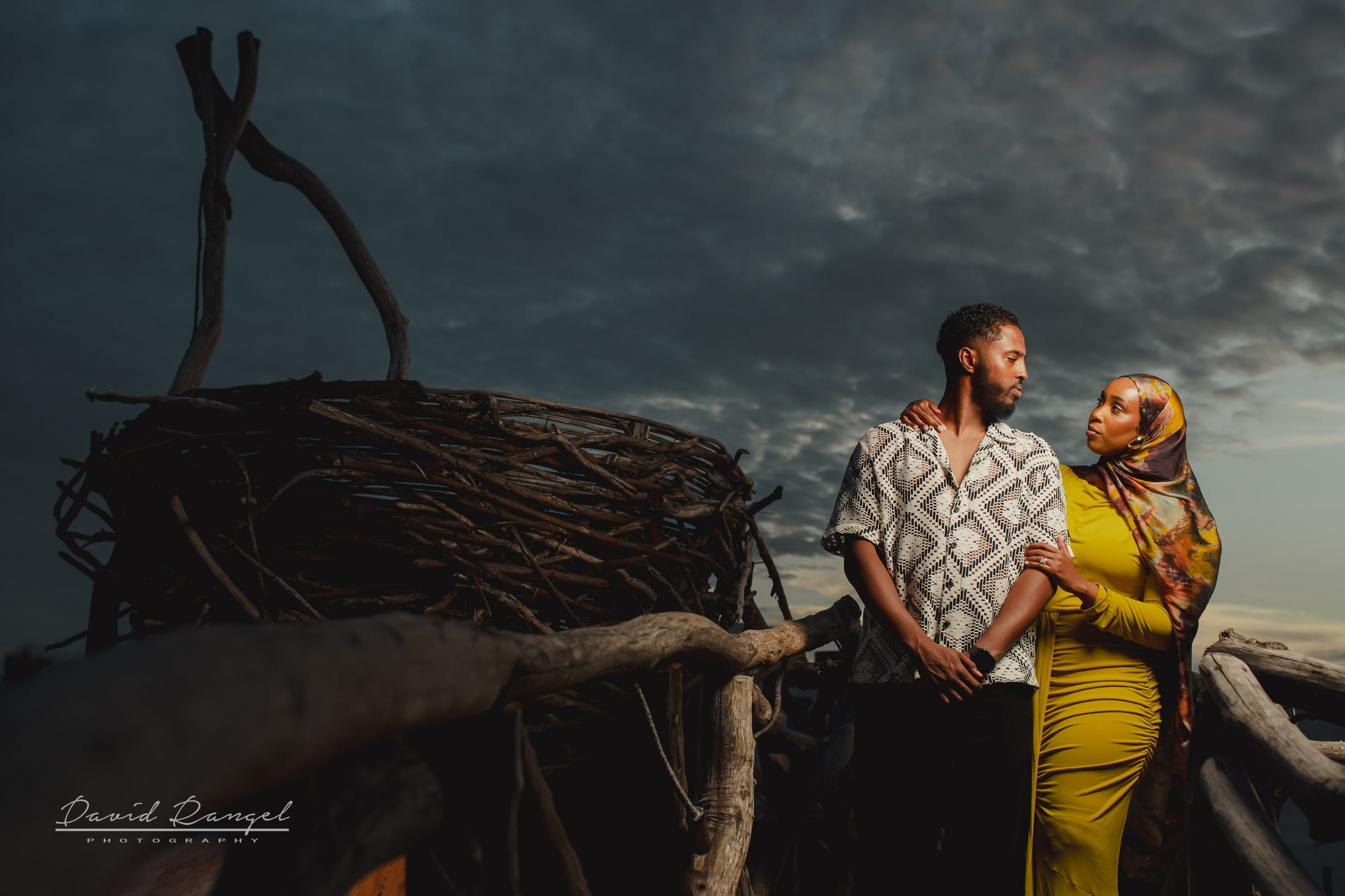 Abdi and Asha´s anniversary session at the hotel Kanan Tulum. Destination wedding photographer based in Cancun and Riviera Maya with service worldwide