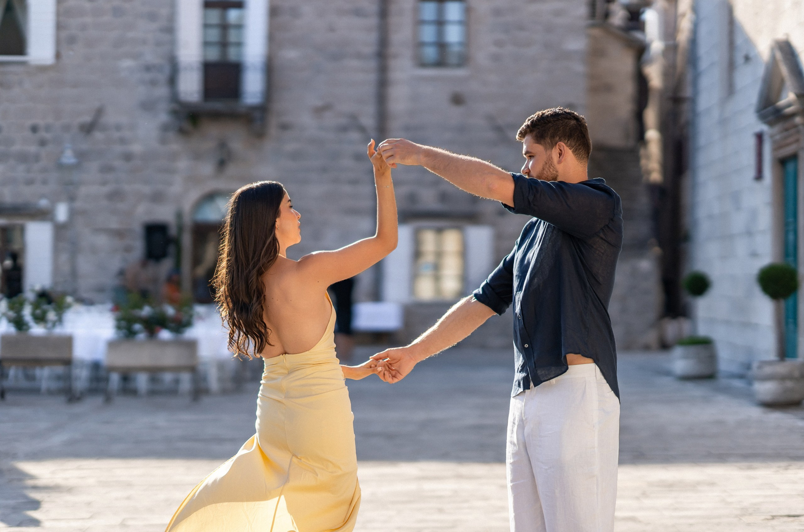 Perast Engagement Photoshoot. Bryllupsfotograf og videograf i Montenegro | Maria & Vasilii