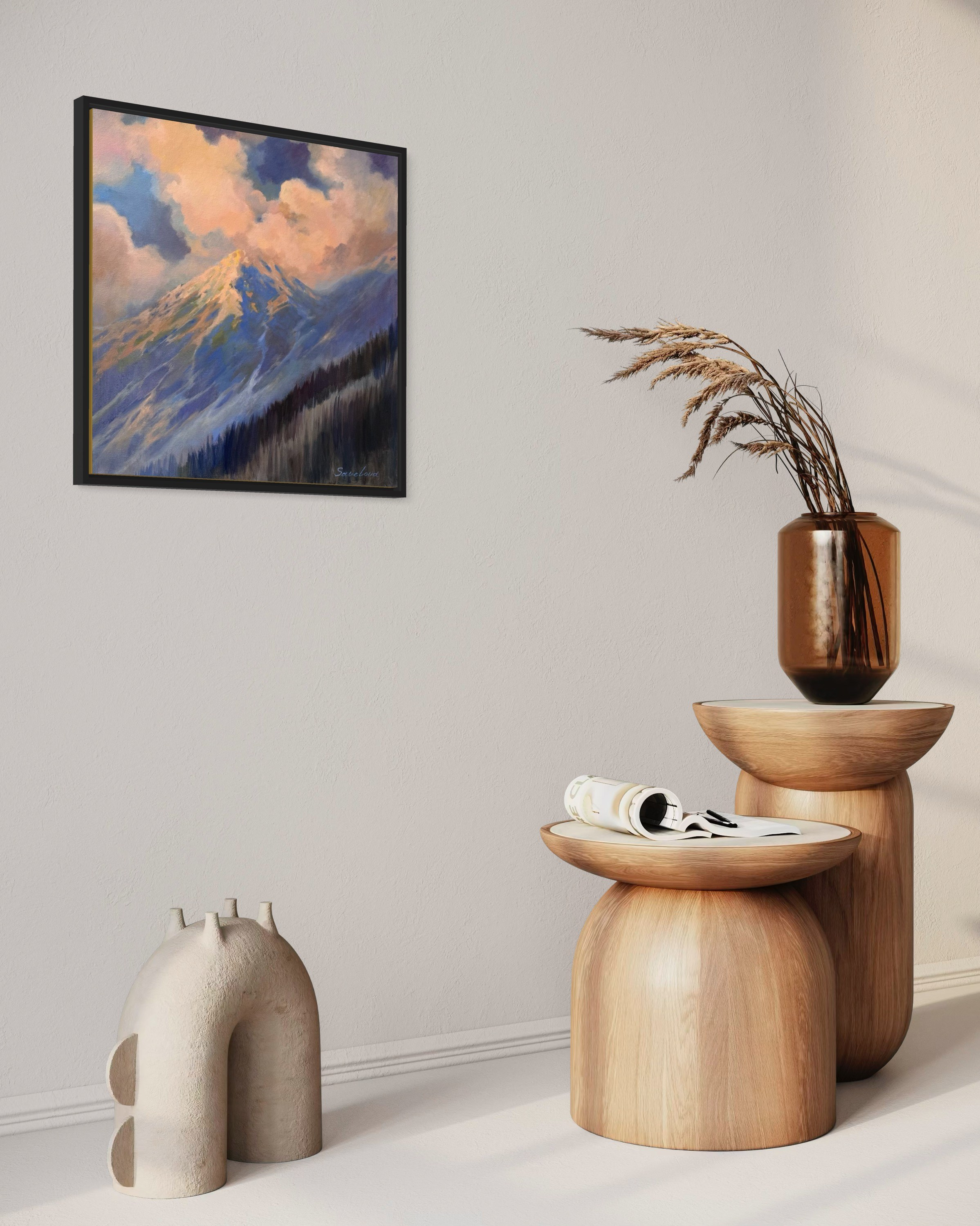 «Ushba» 🔴. Художник живописец Савелова Ольга