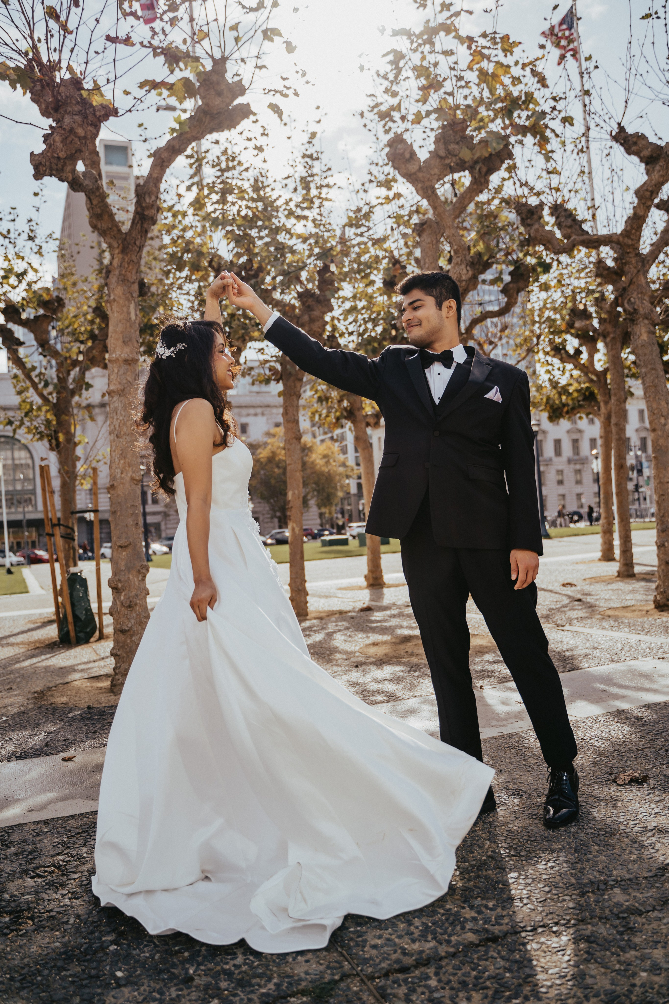 Sity Hall. Wedding family photographer and videographer California San Francisco Bay Area