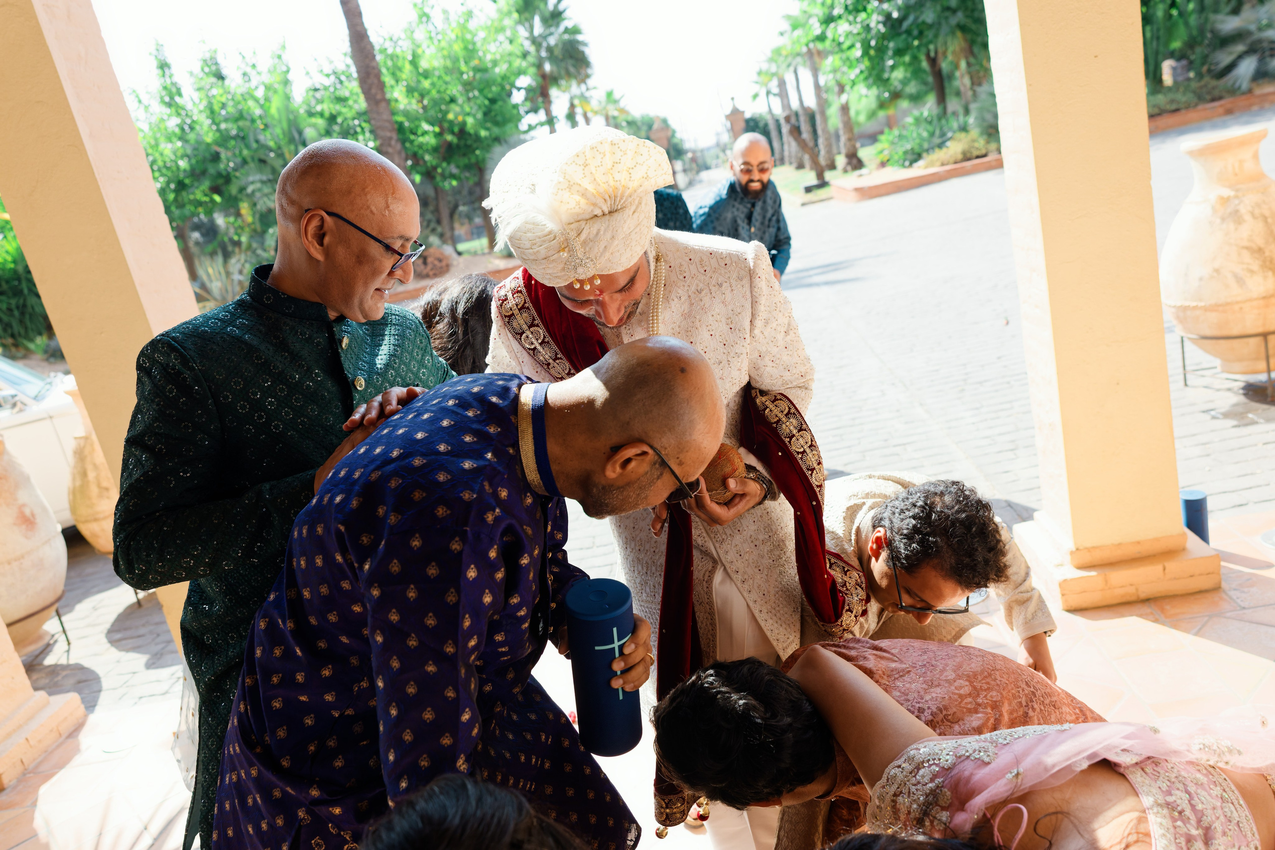 Indian wedding at Gran Villa Rosa, Barcelona
