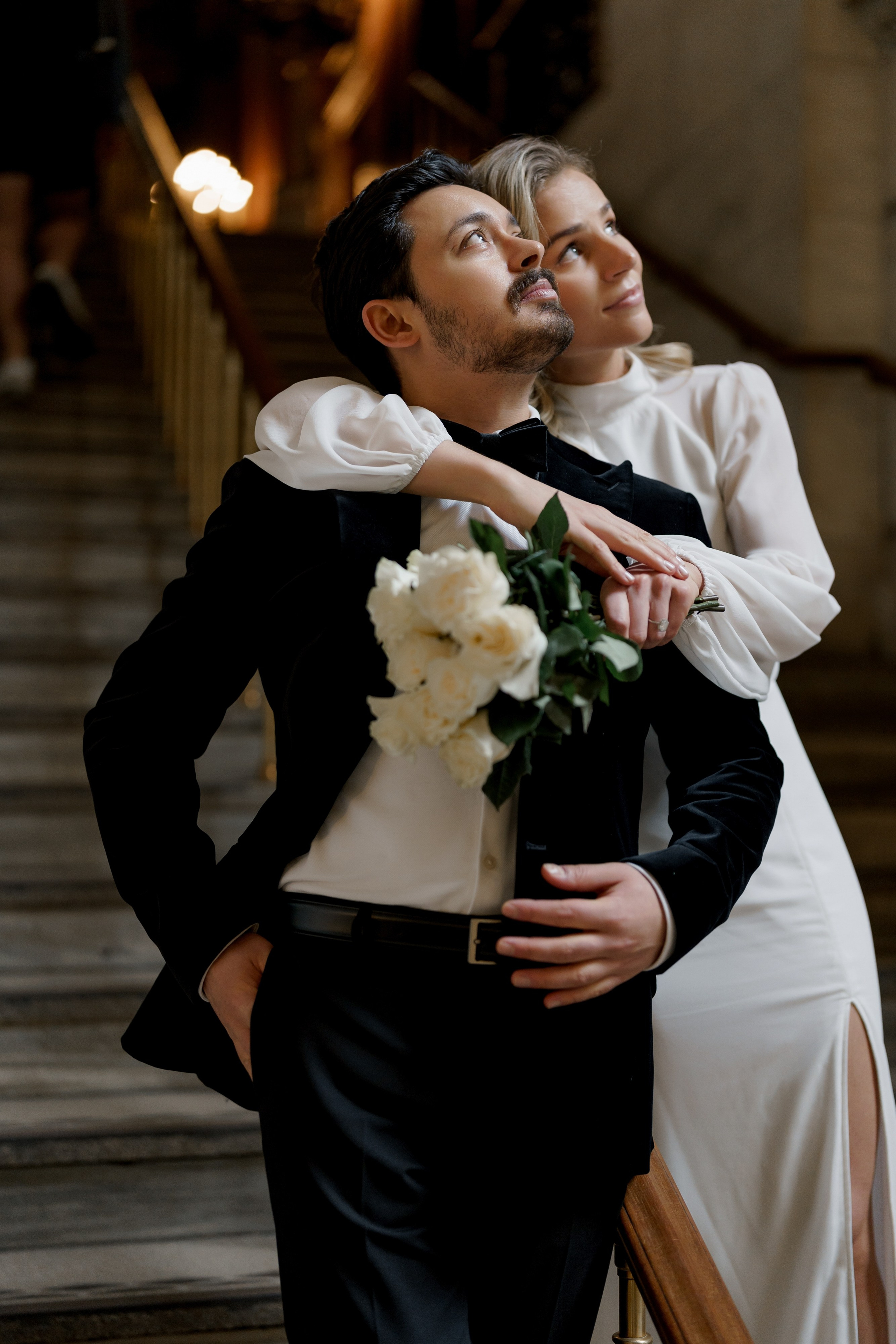 Caroline and Brendan’s Museum MET and Library Engagement Shoot. Wedding photographer and videographer New York | New Jersey