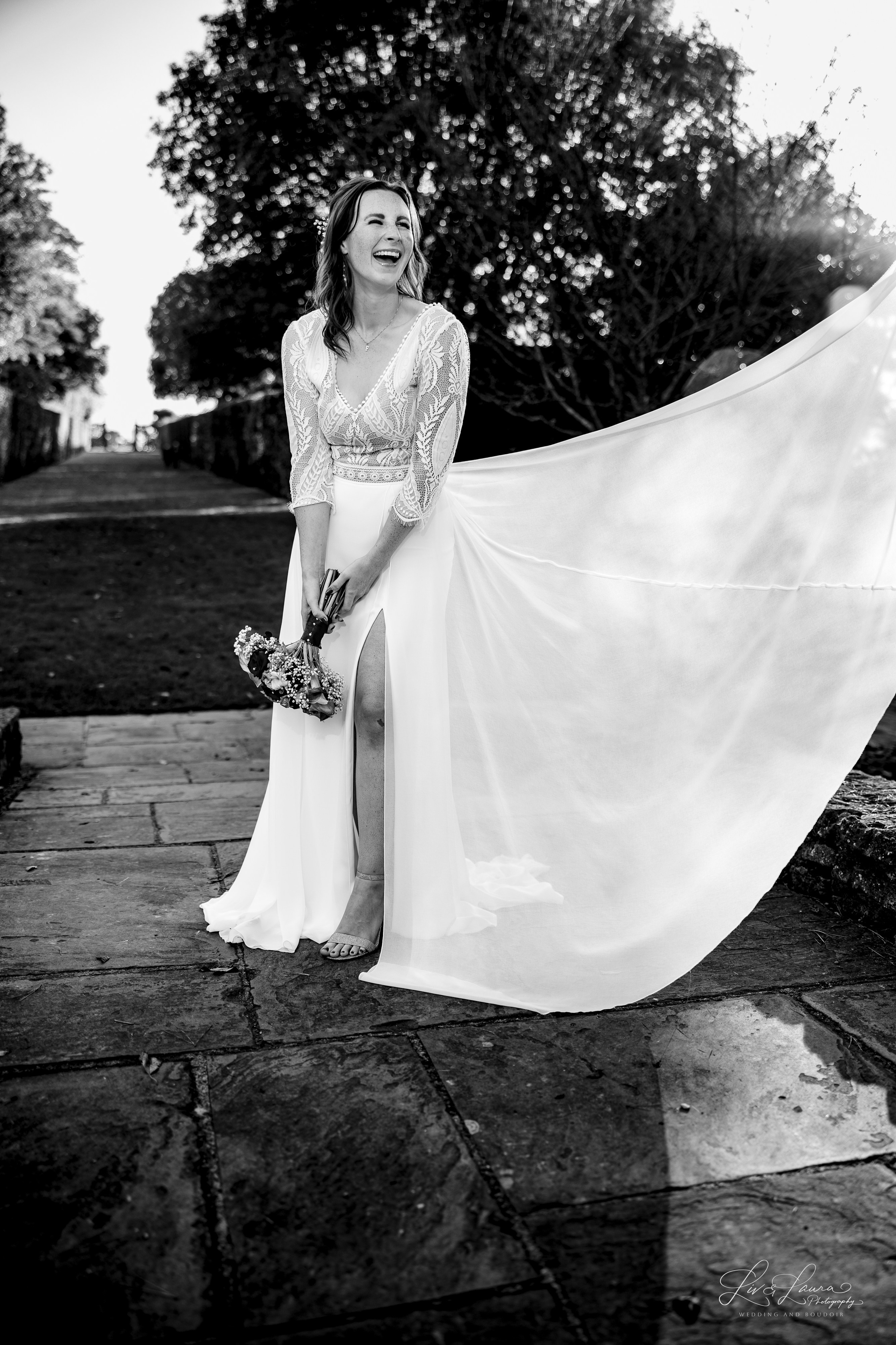 Amy and Dom. Wedding and boudoir photography by Liv and Laura