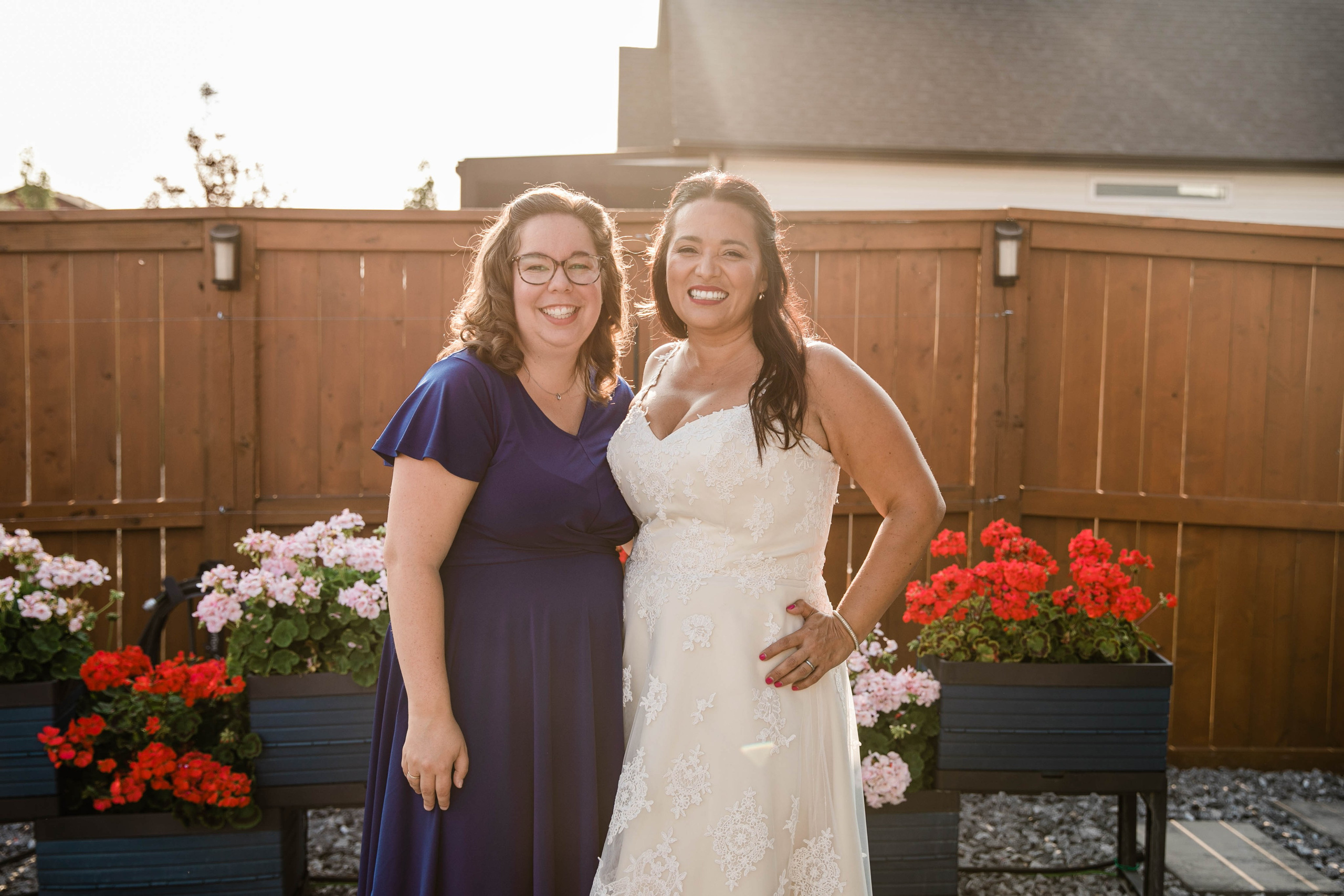 Pamela Backyard Wedding. Ching Li Photography