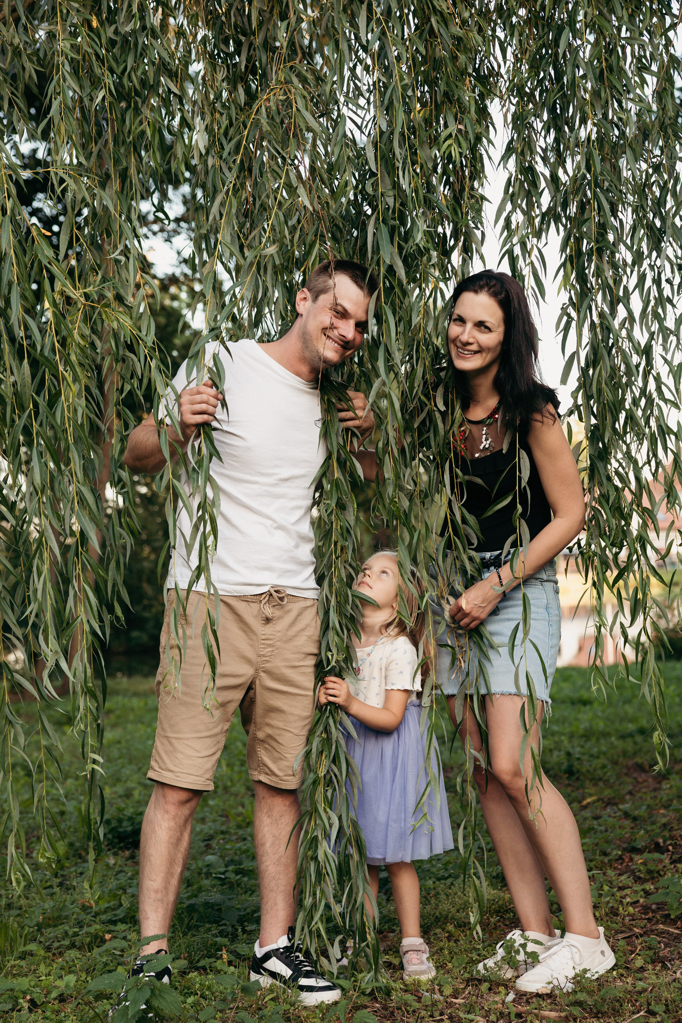 Family in the Park. Rodinná, těhotenská, newborn a lifestyle fotografka v Písku Oxana Telupilova