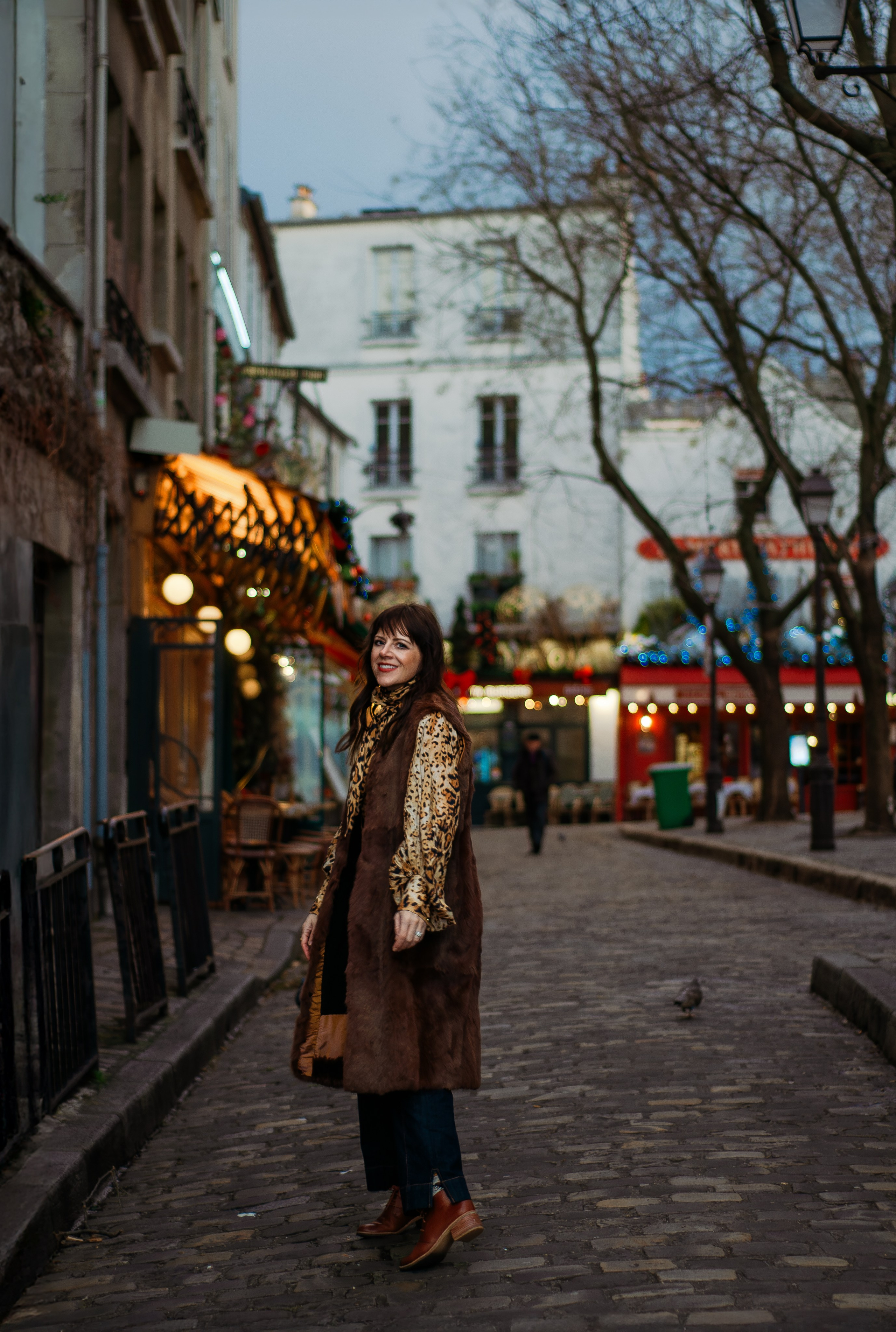 Christmas photoshoot. Paris photographer — Polina Osipova