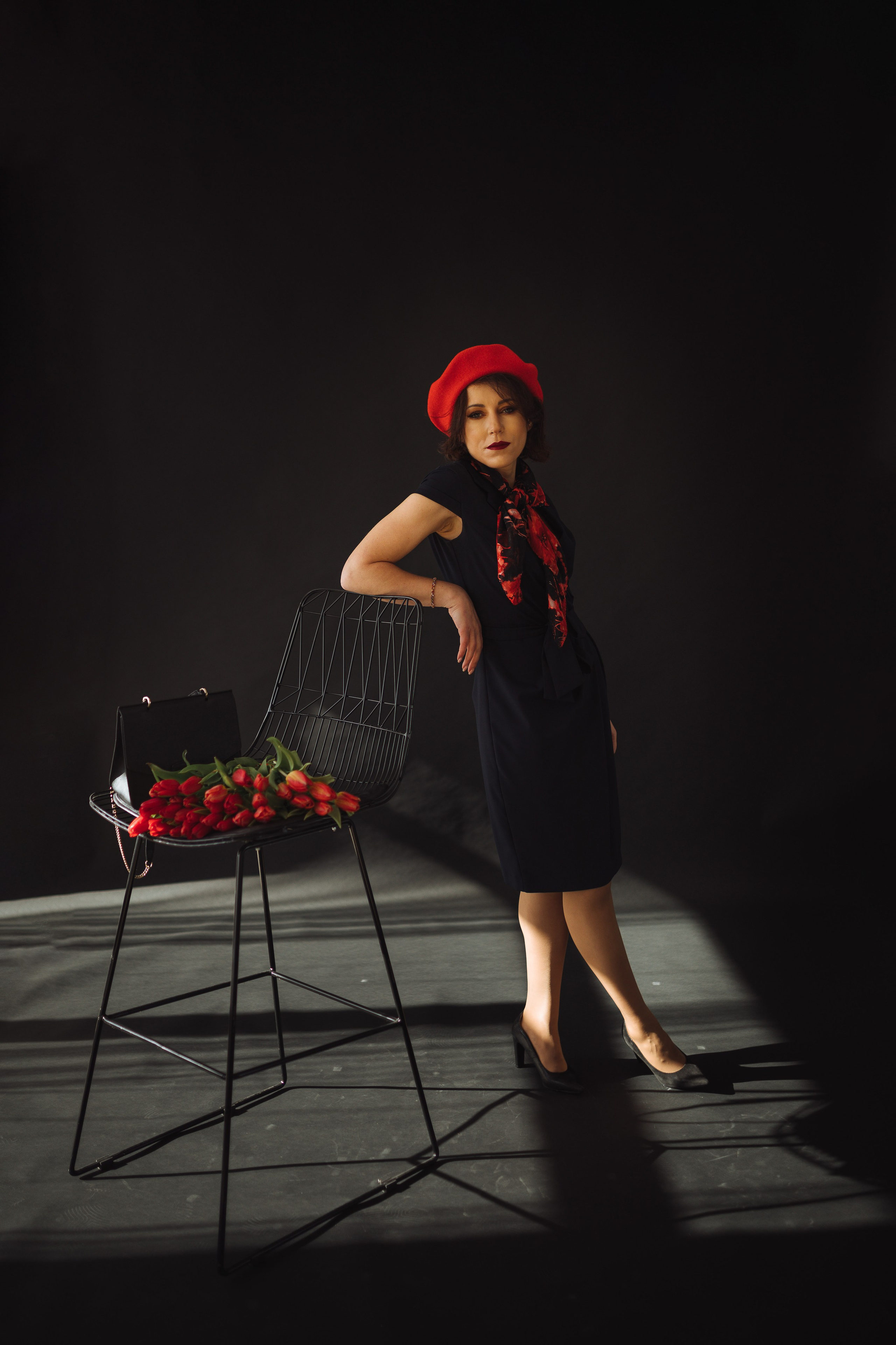 Individuālā sarkanos toņos. Fotogrāfs Rīgā — Katerina Gordik