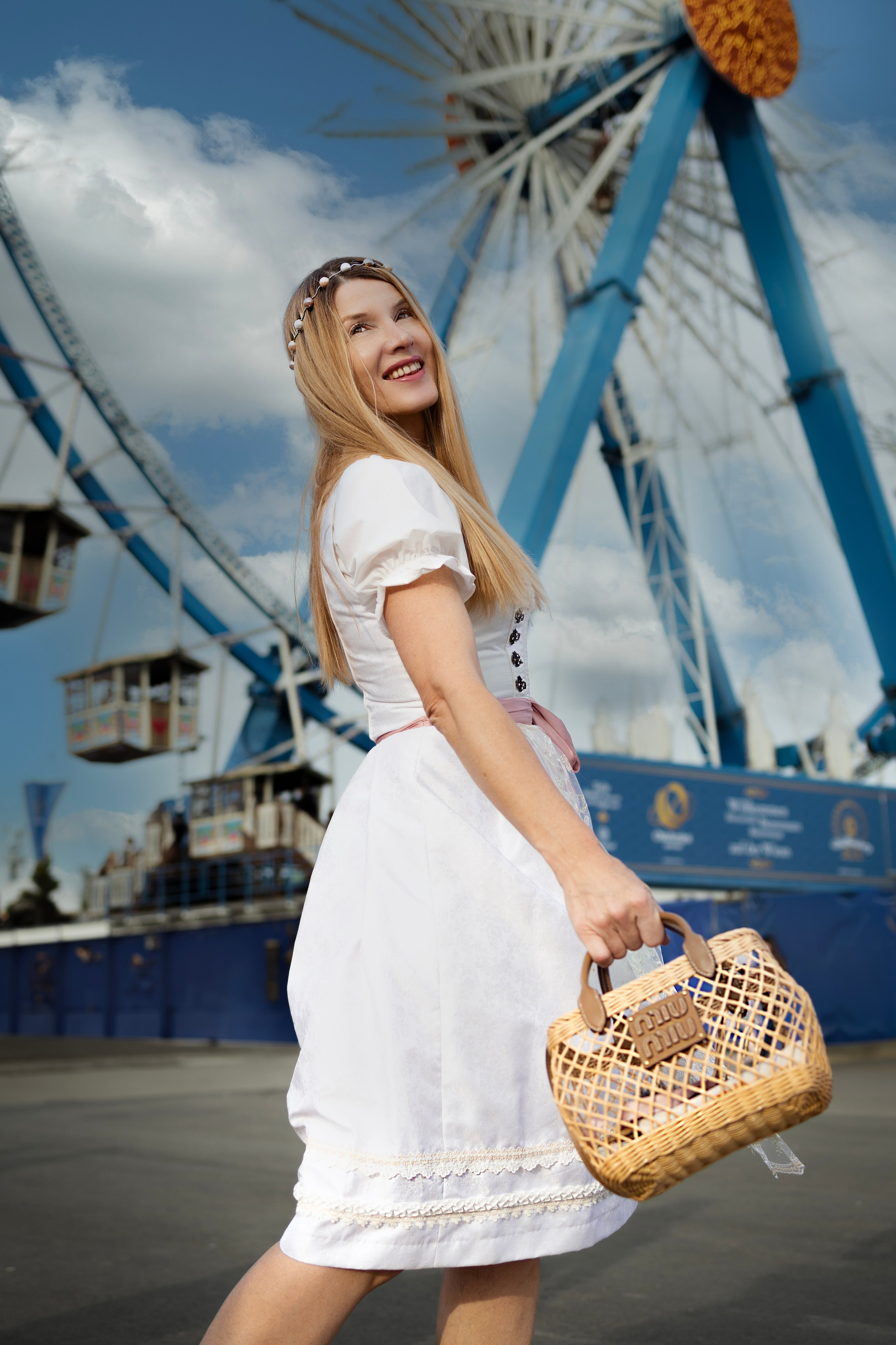 Oktoberfest. Photographer in Munich