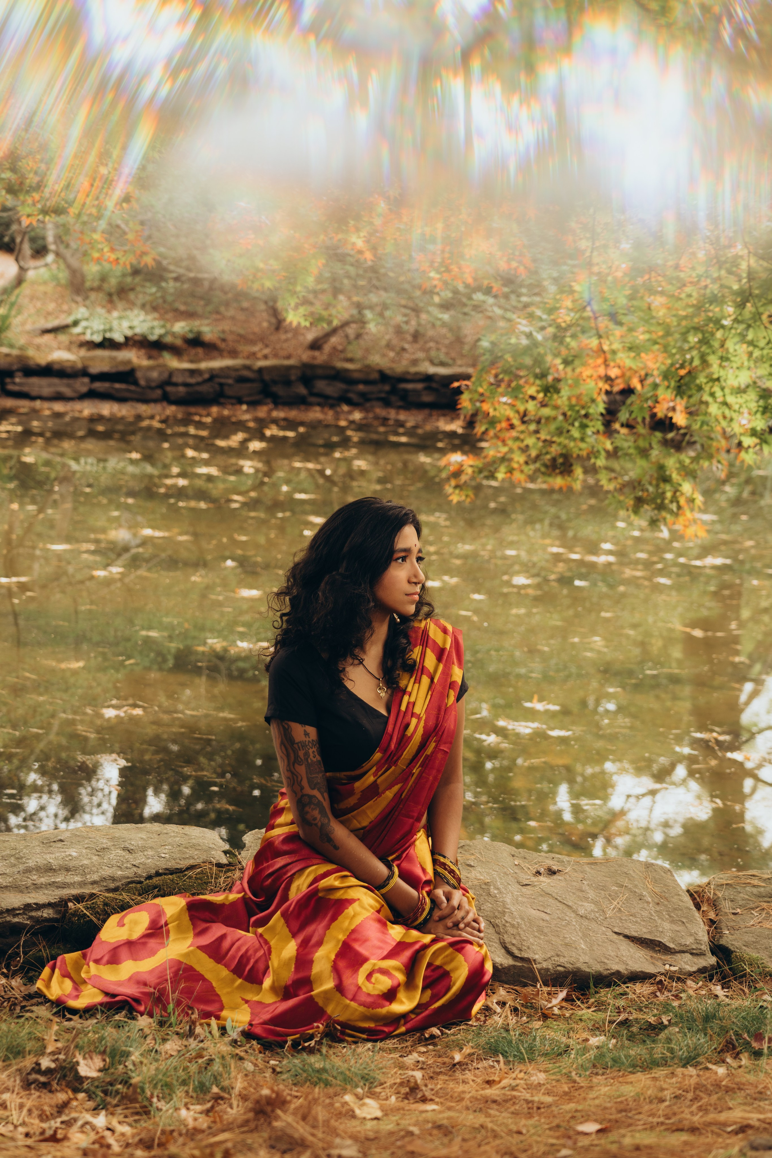 Debut Album Photoshoot for Rhode Island Musician. Daria Deschain Cinematic Photography in Connecticut