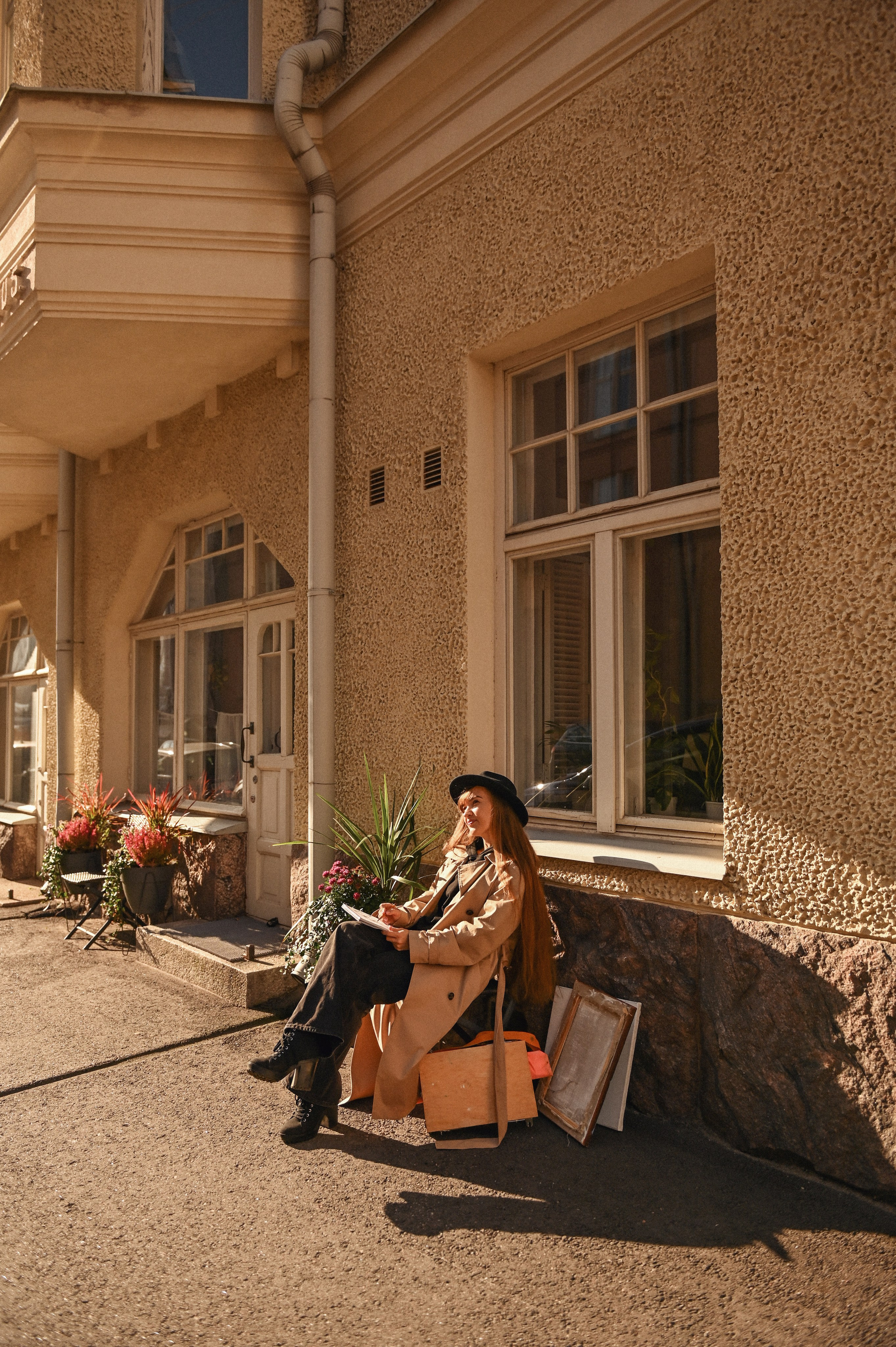Художник в городе. Детский и семейный фотограф в финляндии дина пулкка. контент фотограф