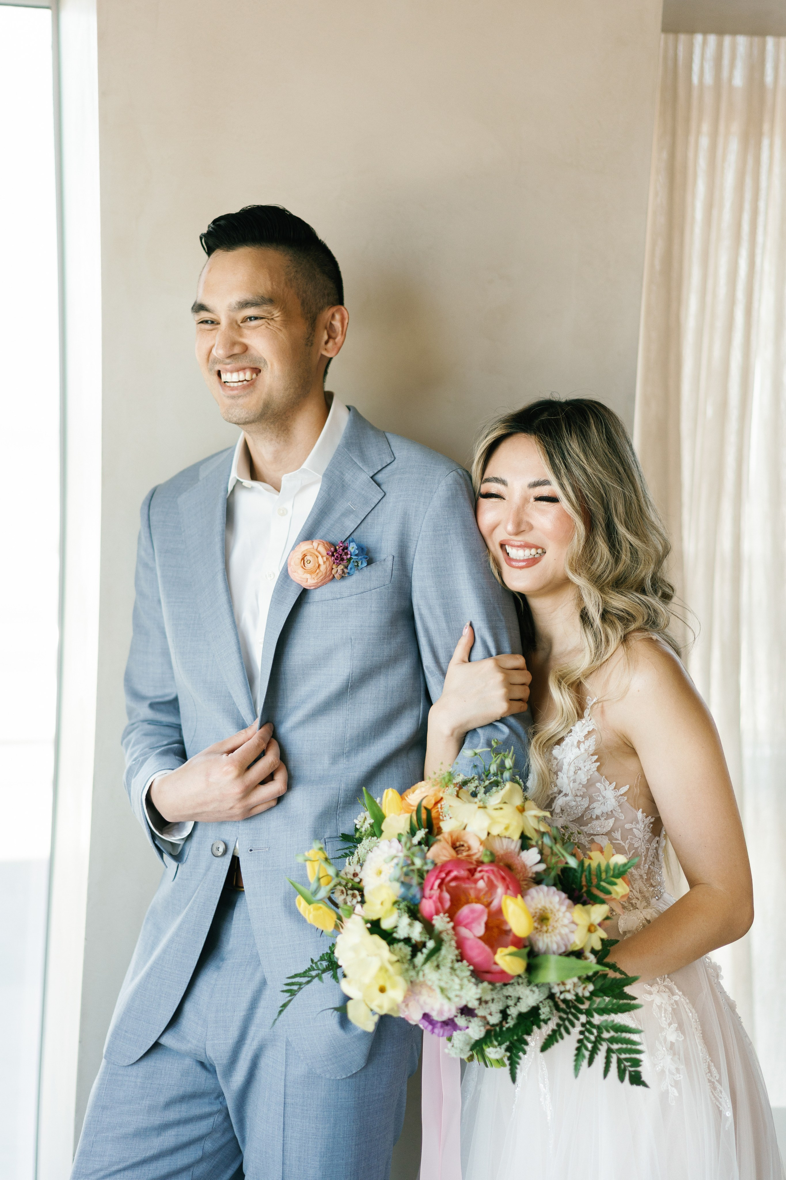 Wedding at Conrad Hotel Los Angeles. Wedding Photography & Videography Team in California, Los Angeles, San Francisco, San Diego and Travel