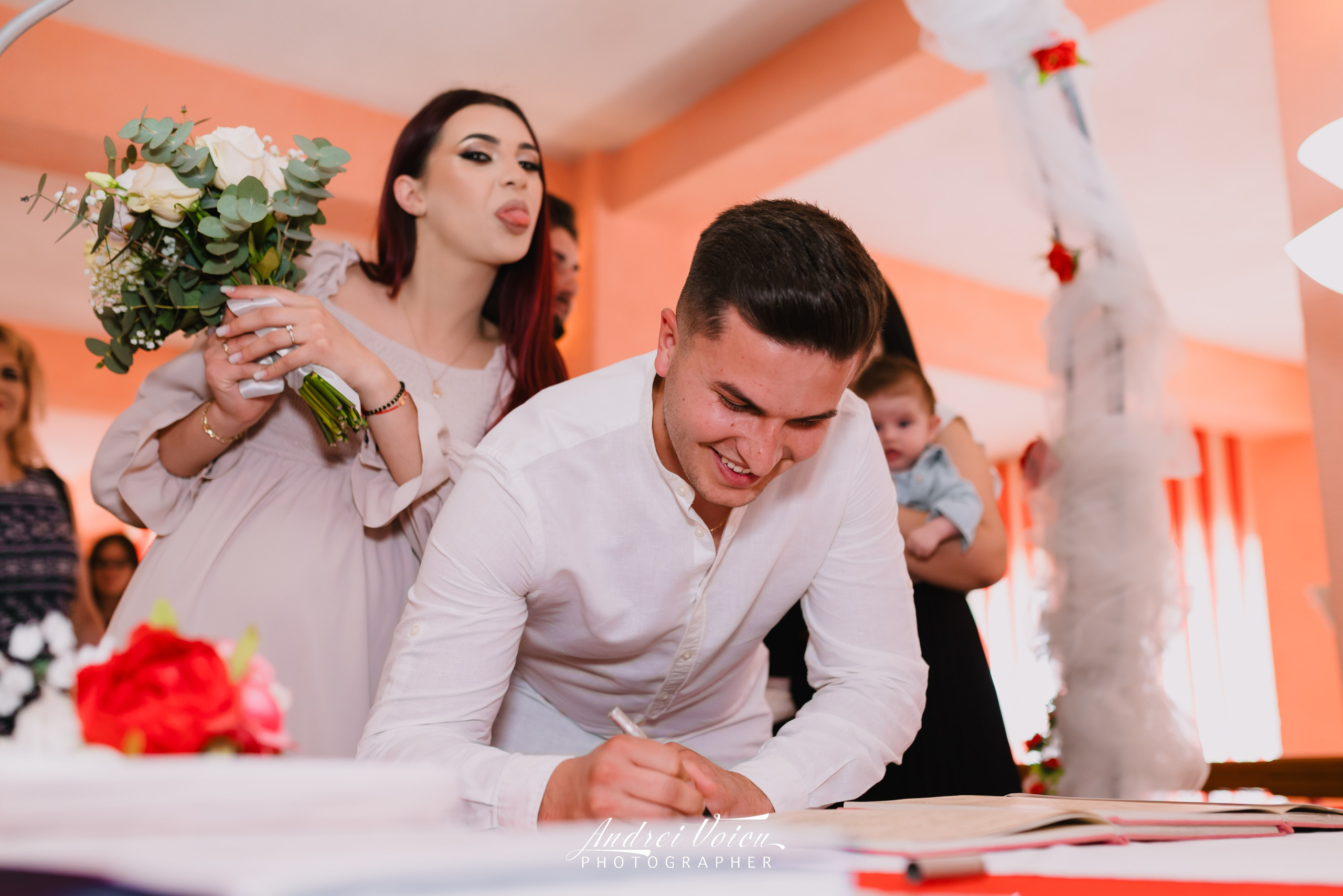 Cununie civilă. Andrei Voicu Fotograf. Povești nescrise, surprinse atent