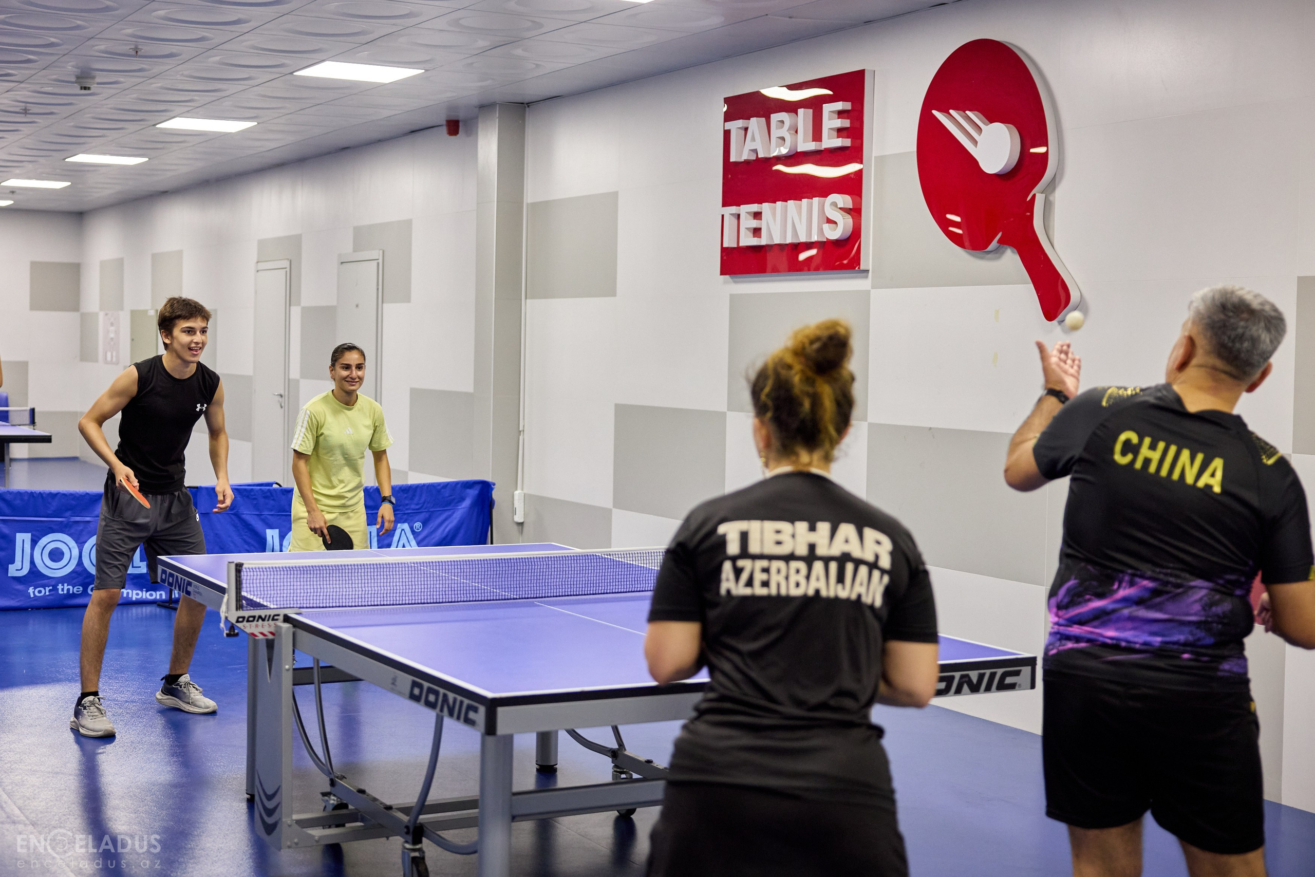 Table Tennis. Mix Tournament. Фотограф в Баку Kamran Enceladus