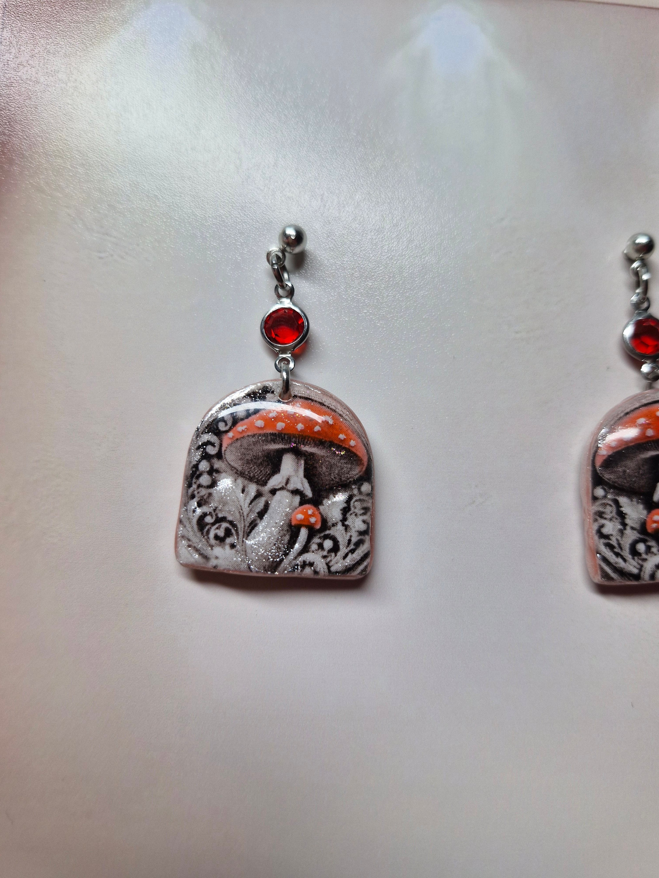 Серьги / Ohrringe ➜. Oksana Paul-Gardinen-Design Oksana Paul ✧ Art of Gardinen & Textile Design ✧ Polymer Clay Art & Handmade Creatures