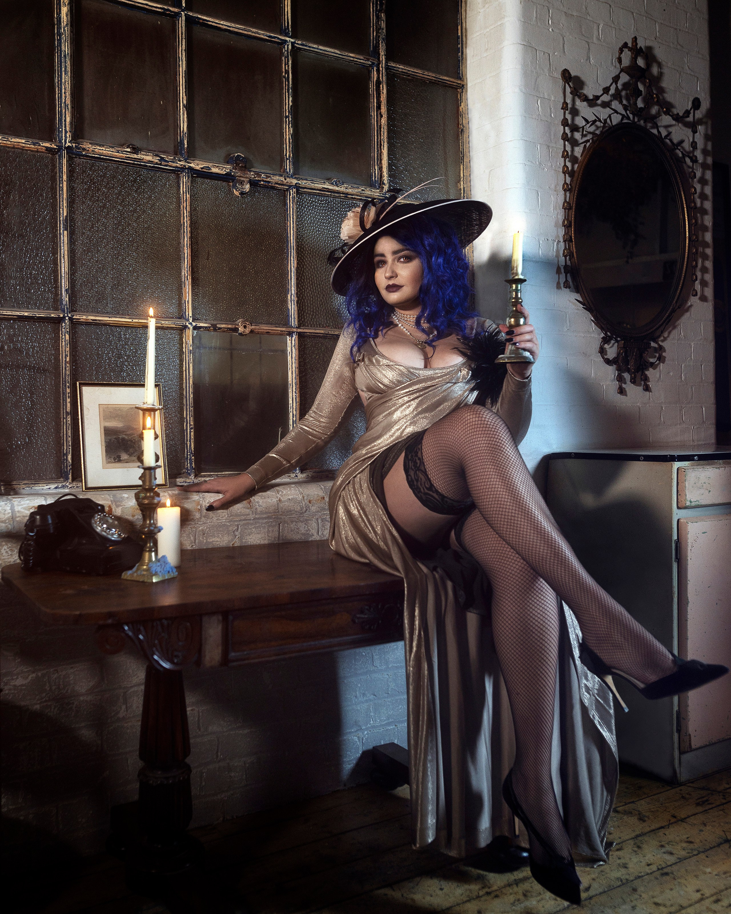 alt="conceptual portrait by Lucid Veil"