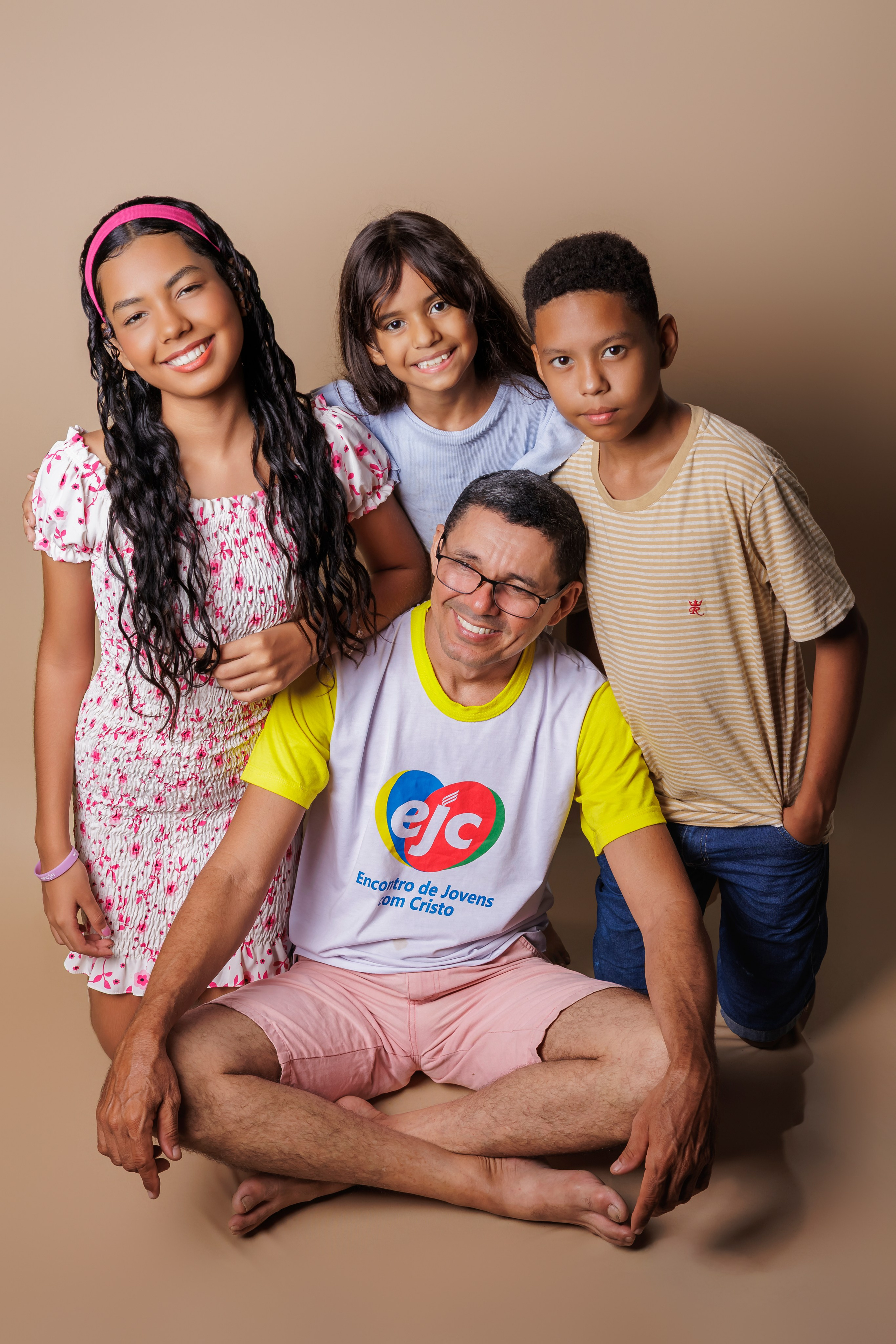Ensaio de Família — Benedito e filhos. Principal