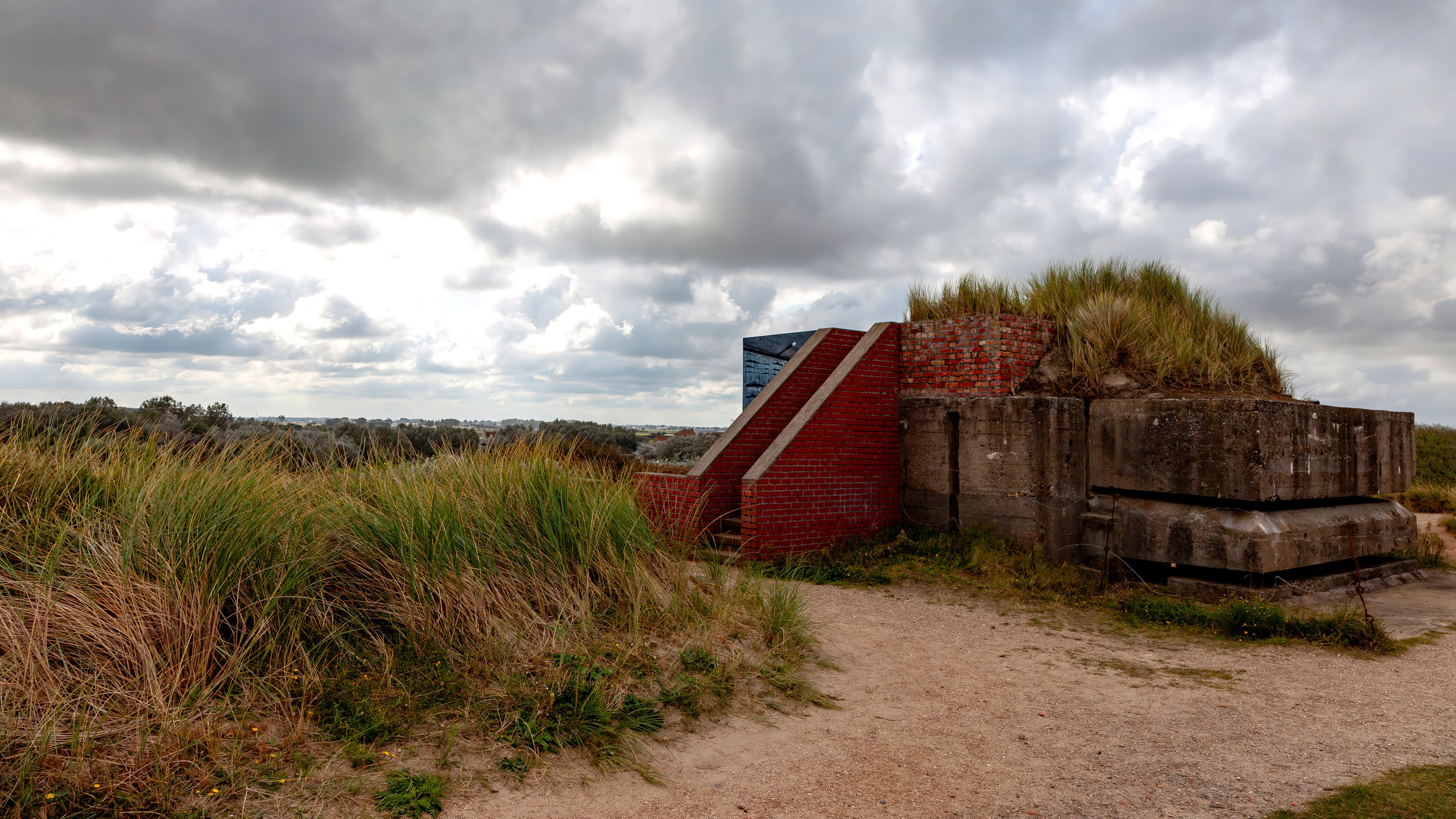 171.Atlantikwall Raversyde.Belgium.17.9.2024. Путешествия в формате 360......