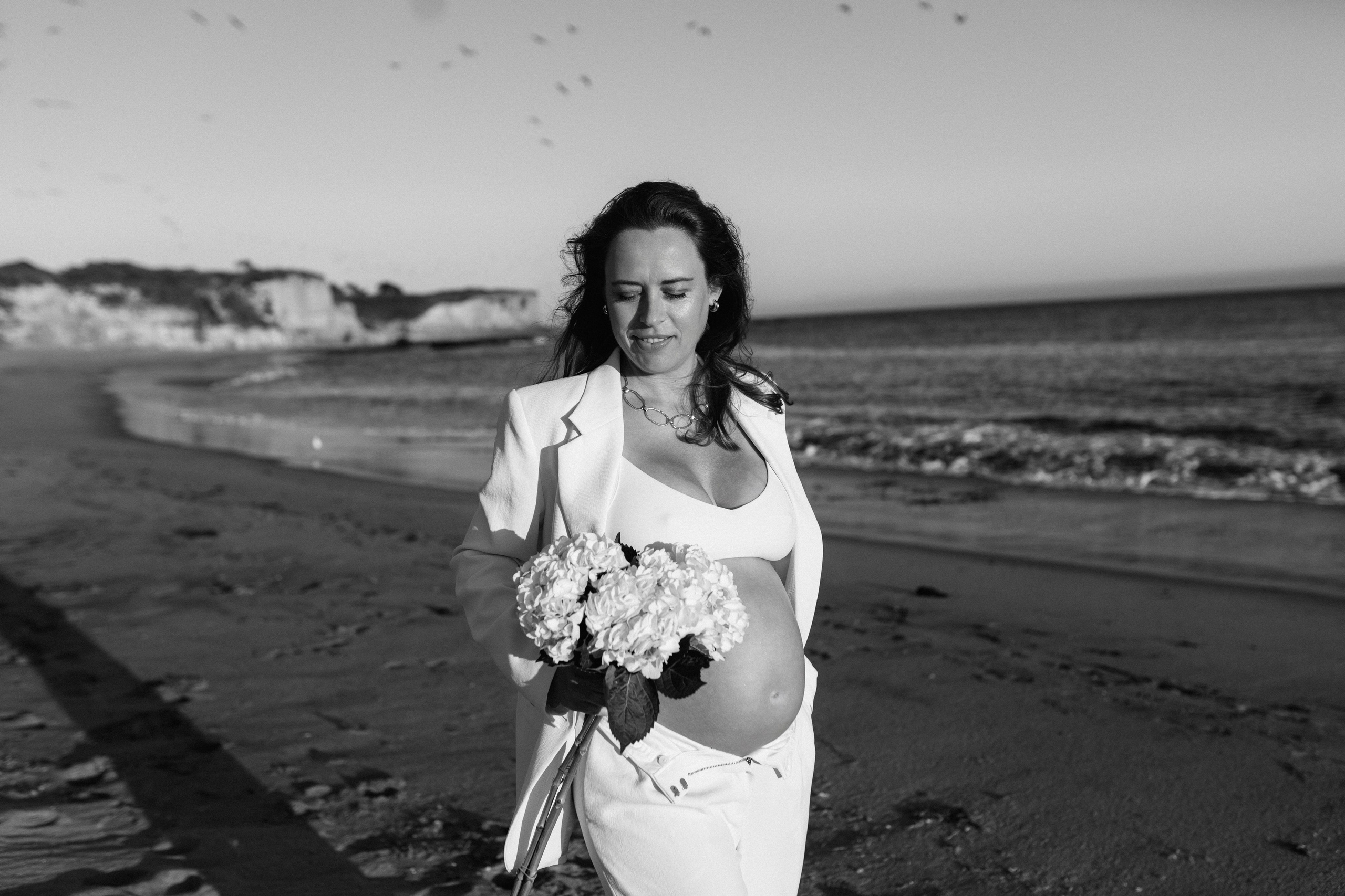 Four Miles Beach, Santa Cruz | Maternity Session. Maternity, newborn photographer in the Bay Area|Iryna Rakivnenko