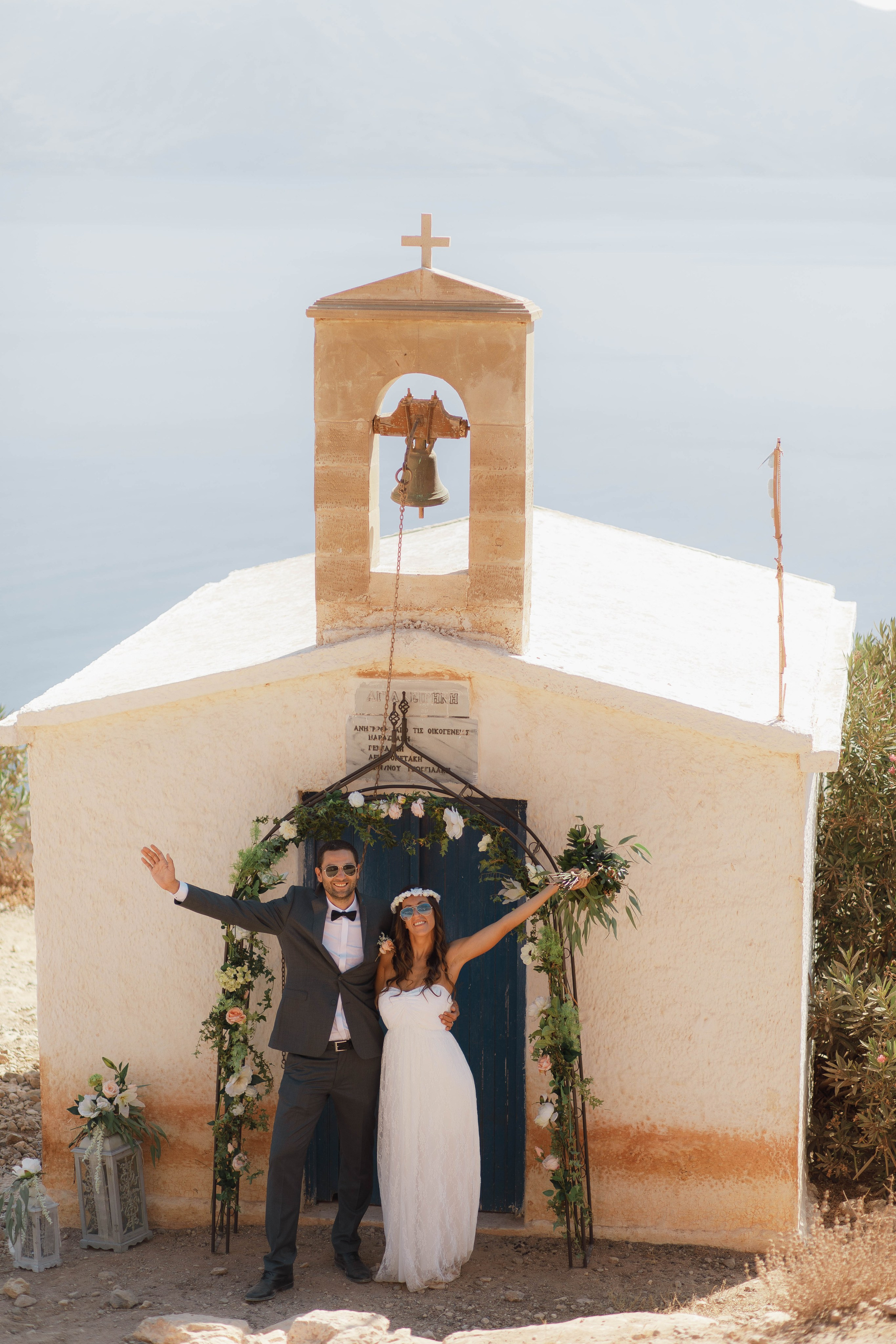Marino & Steffi, Crete. Denny Savon — Photographer in Santorini | Weddings, Love Stories & Flying Dress