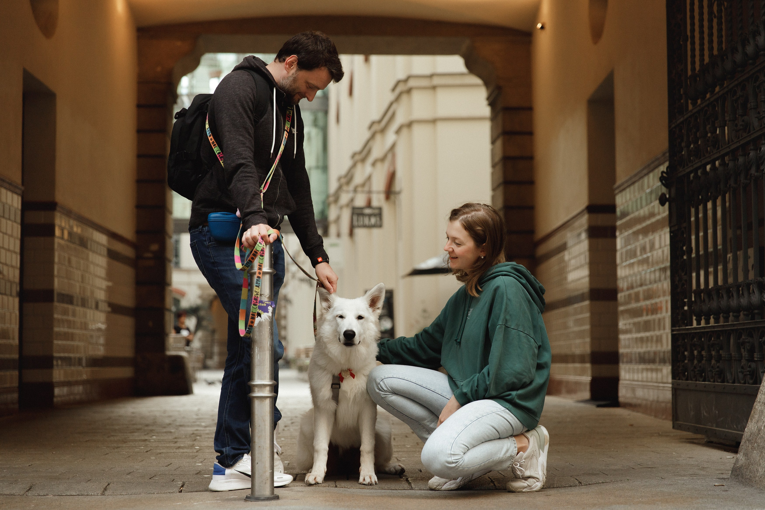 Astra in Leipzig. Kaja | fotograf we Wrocławiu | ludzie i psy