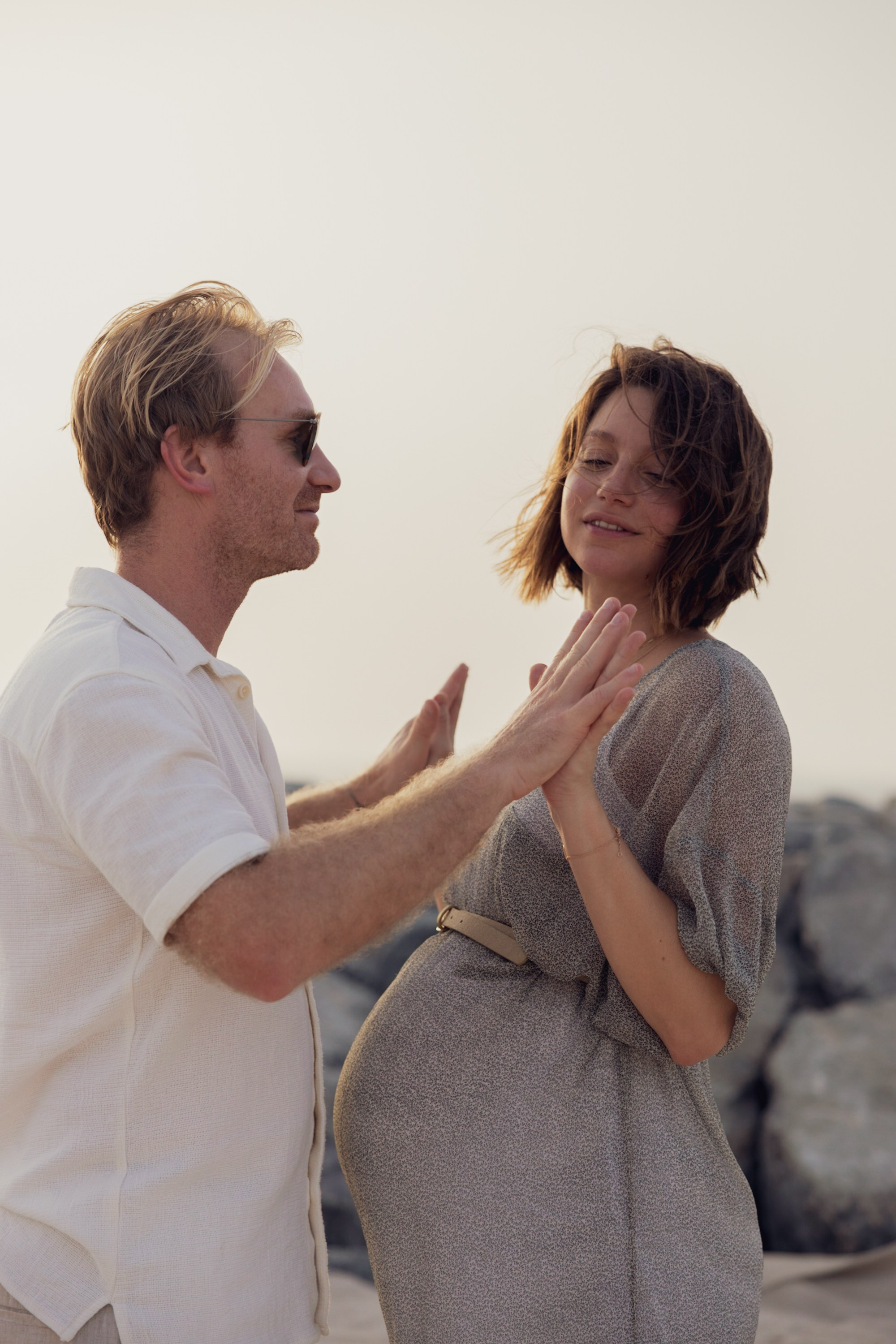 Maternity Session — Beach. Family Photographer in Dubai