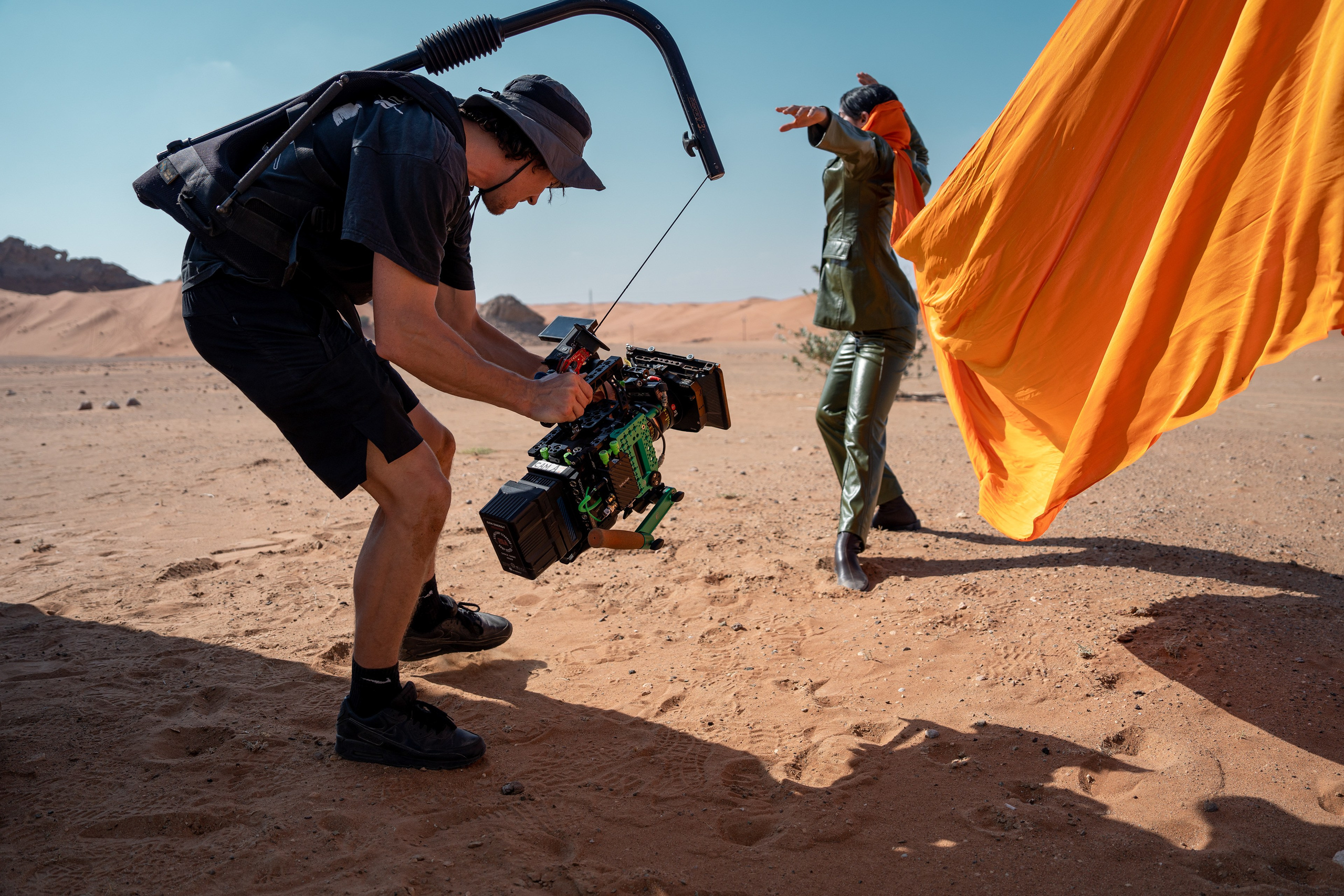 Behind the Scenes Photography Dubai — Denys Gromov. Denys Gromov
