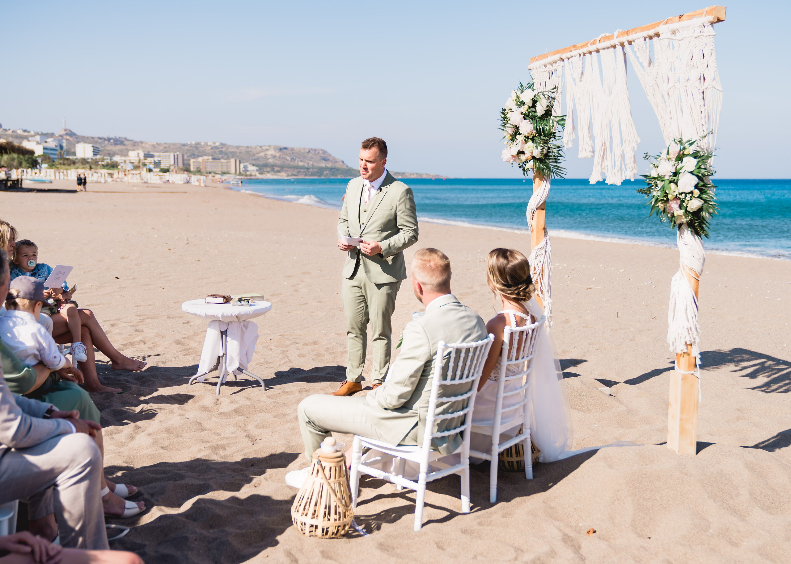 Dolly and Mo. Renate Woeste | Wedding planner in Rhodes. Creating dream weddings by the sea. Let’s make your special day unforgettable