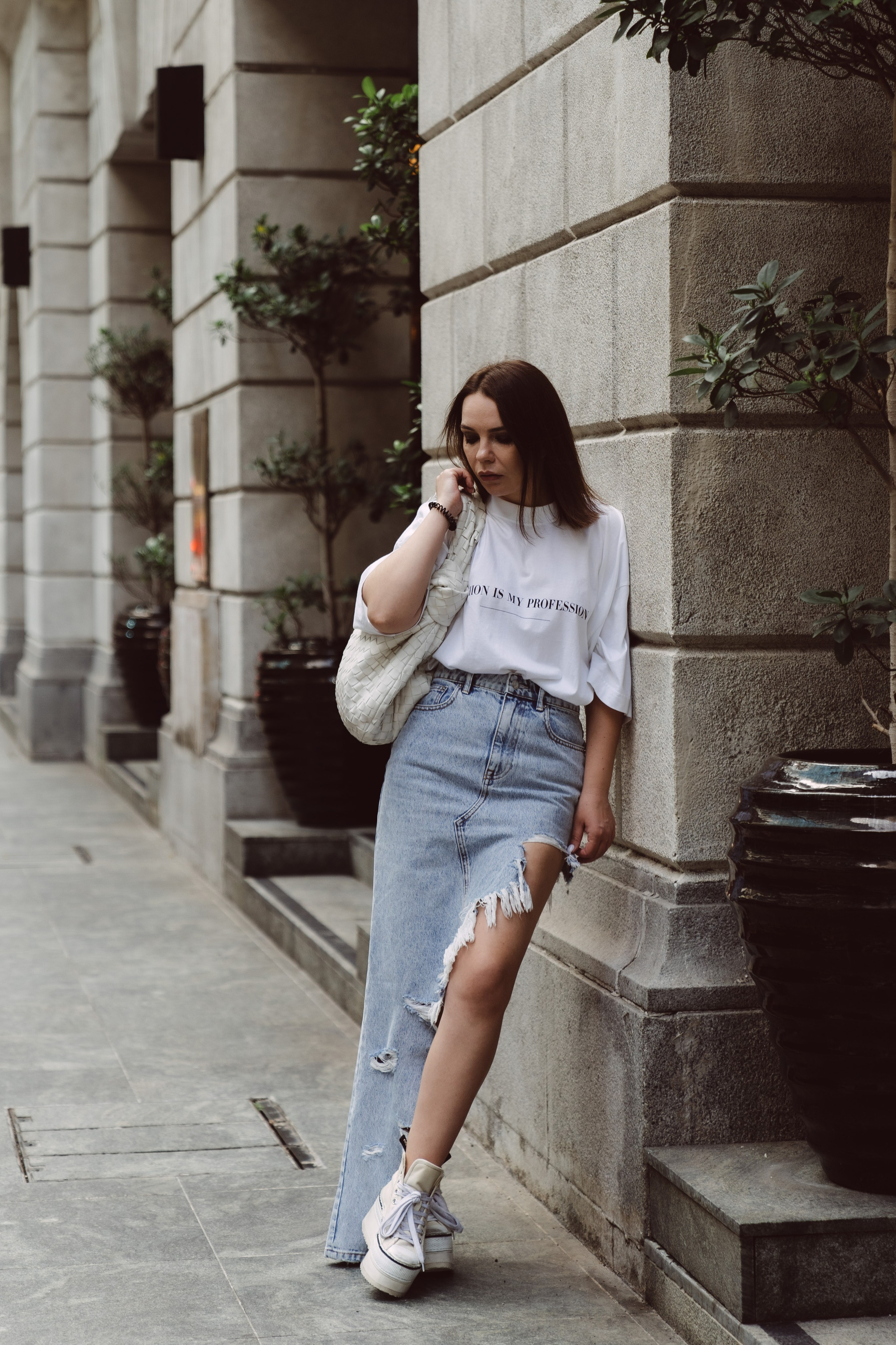 Portrait. Dasha in Singapore