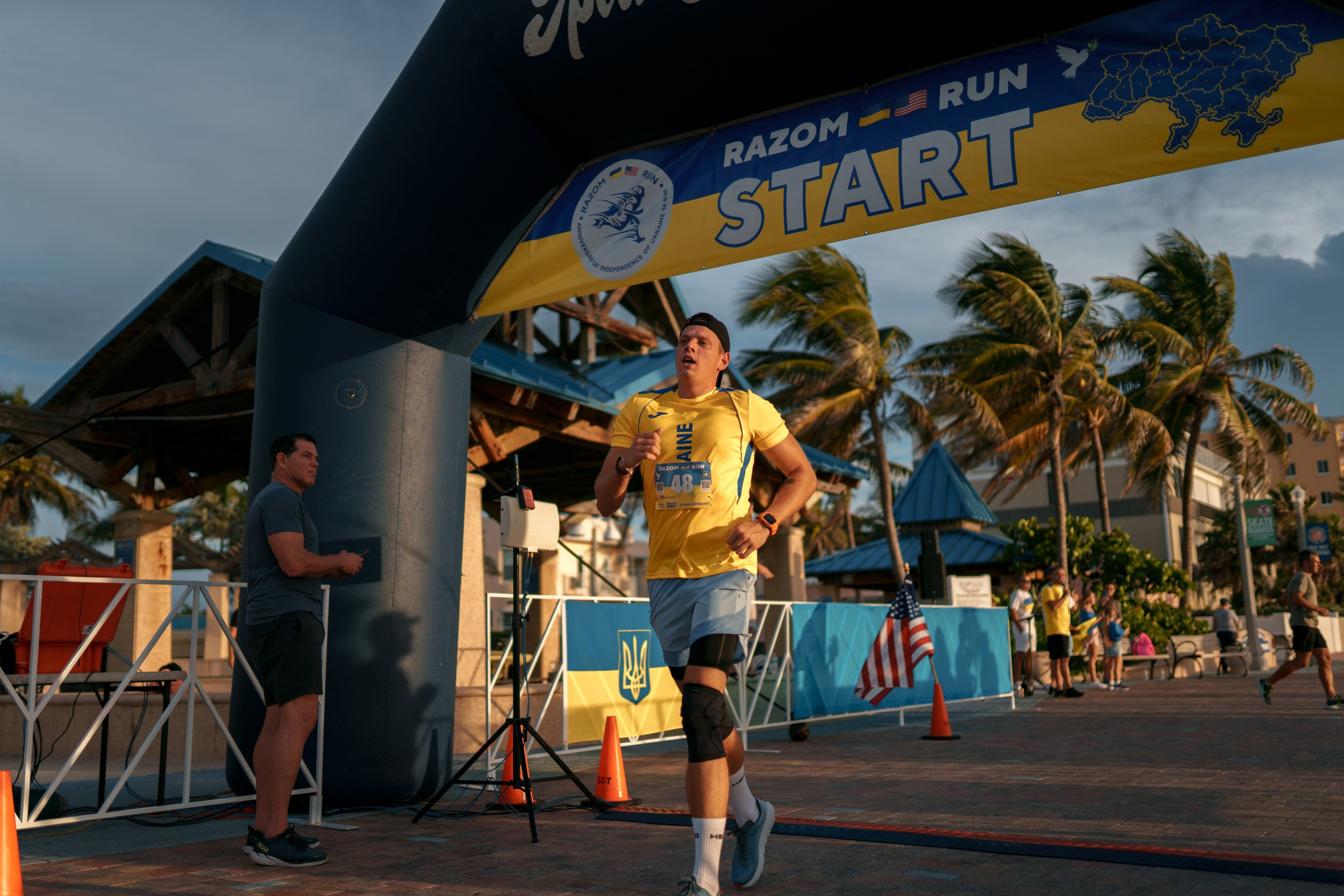 RAZOM RUN. ФОТОГРАФ ФЛОРИДА МАЙАМИ