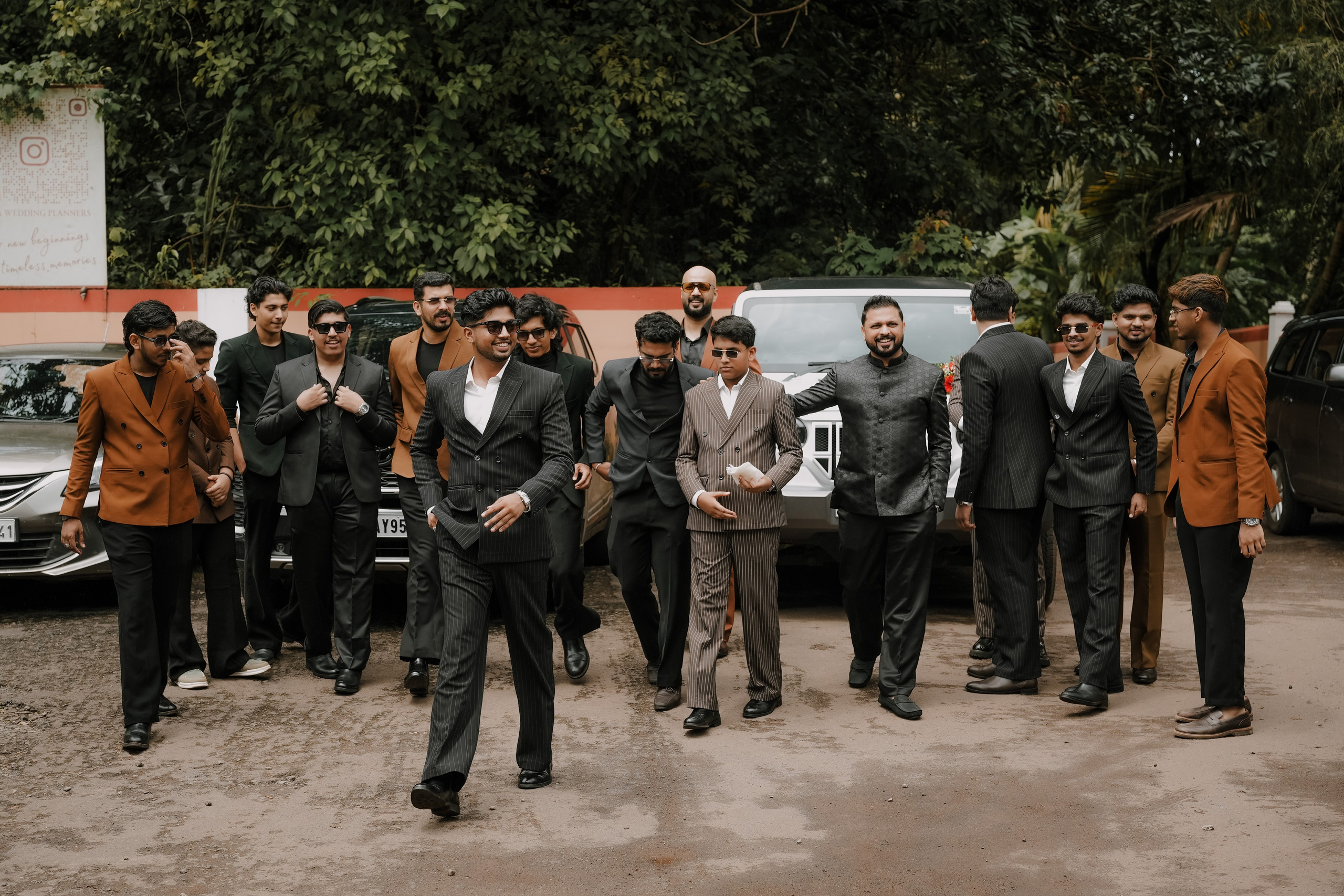 Groom Squad. Wedding Story Teller | Candlelight Weddings